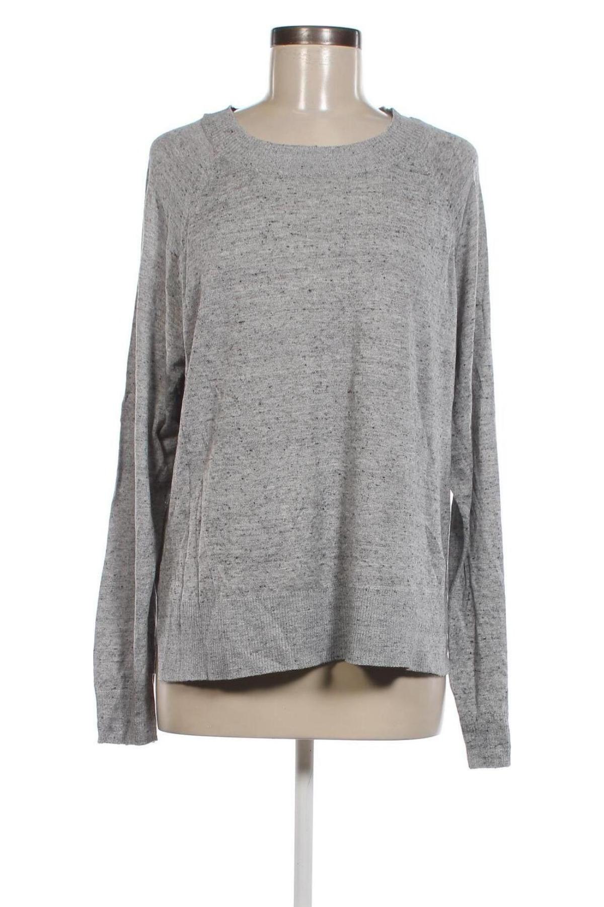 Damenpullover H&M, Größe L, Farbe Grau, Preis 6,05 €
