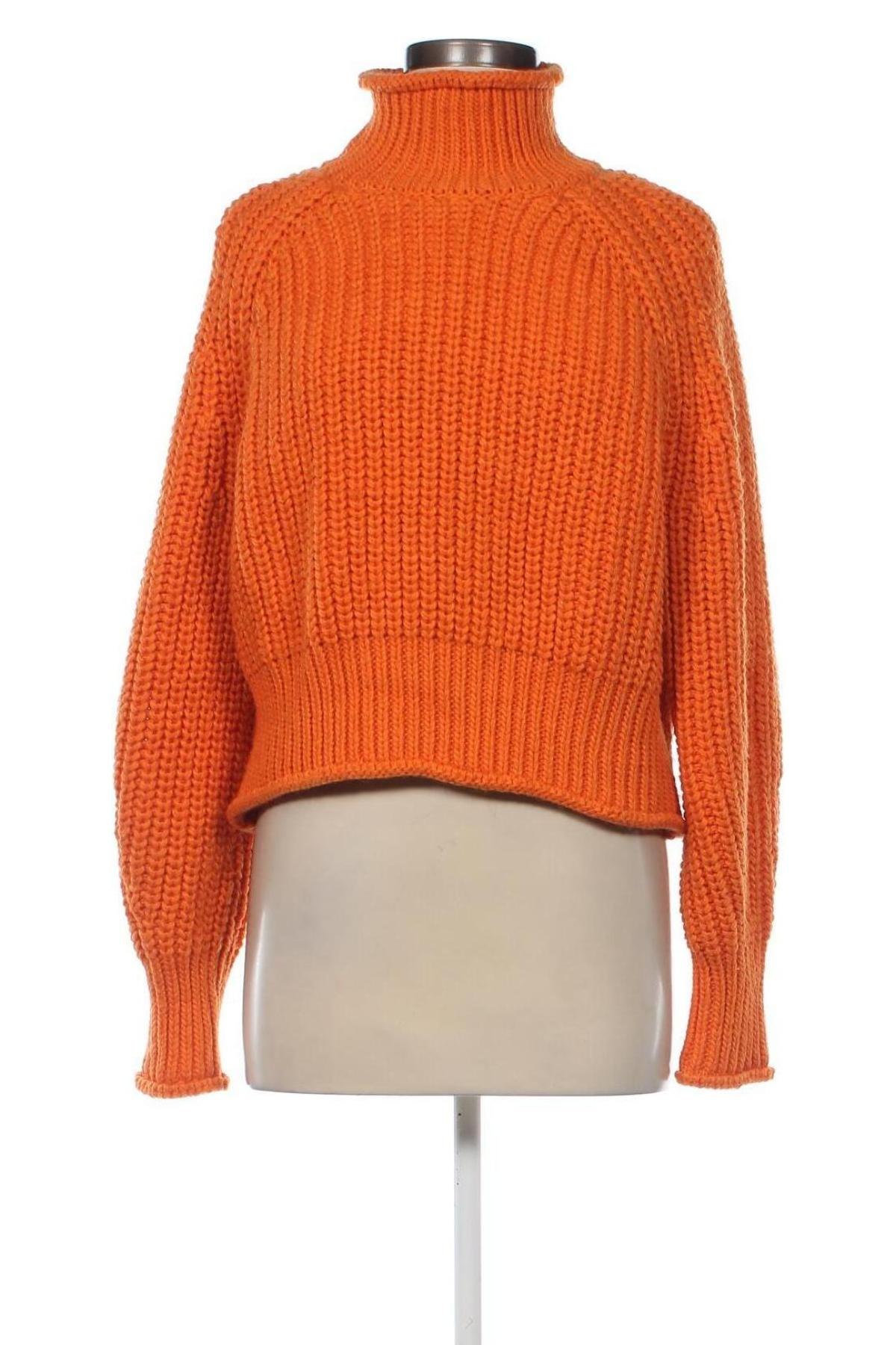 Damski sweter H&M, Rozmiar M, Kolor Pomarańczowy, Cena 25,49 zł