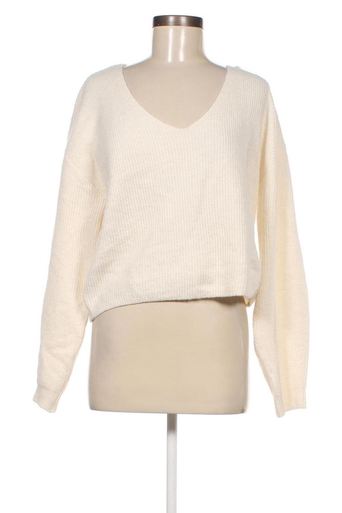 Pulover de femei H&M, Mărime XL, Culoare Alb, Preț 19,08 Lei