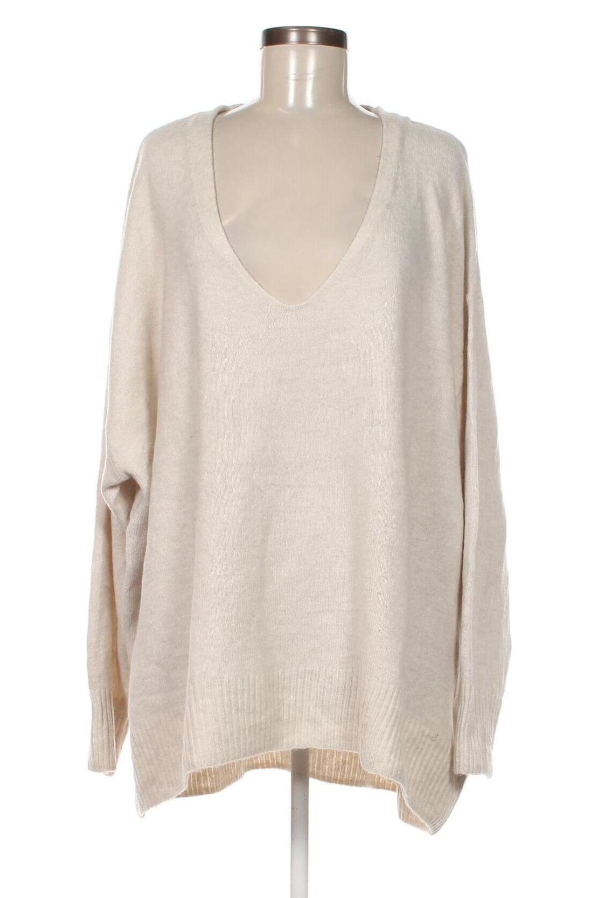 Дамски пуловер H&M, Размер XXL, Цвят Сив, Цена 15,95 лв.