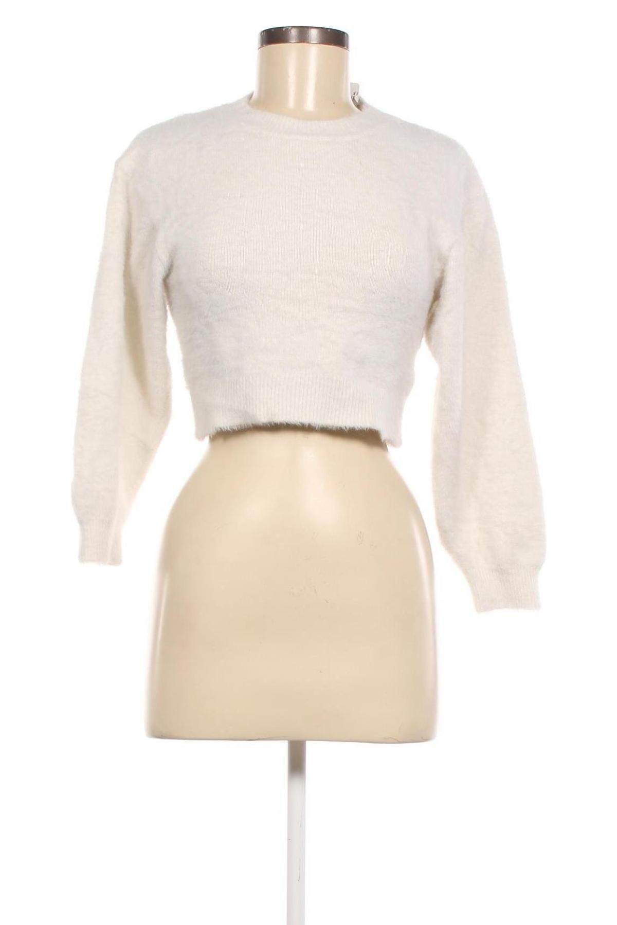 Damenpullover H&M Divided, Größe XS, Farbe Weiß, Preis 11,10 €