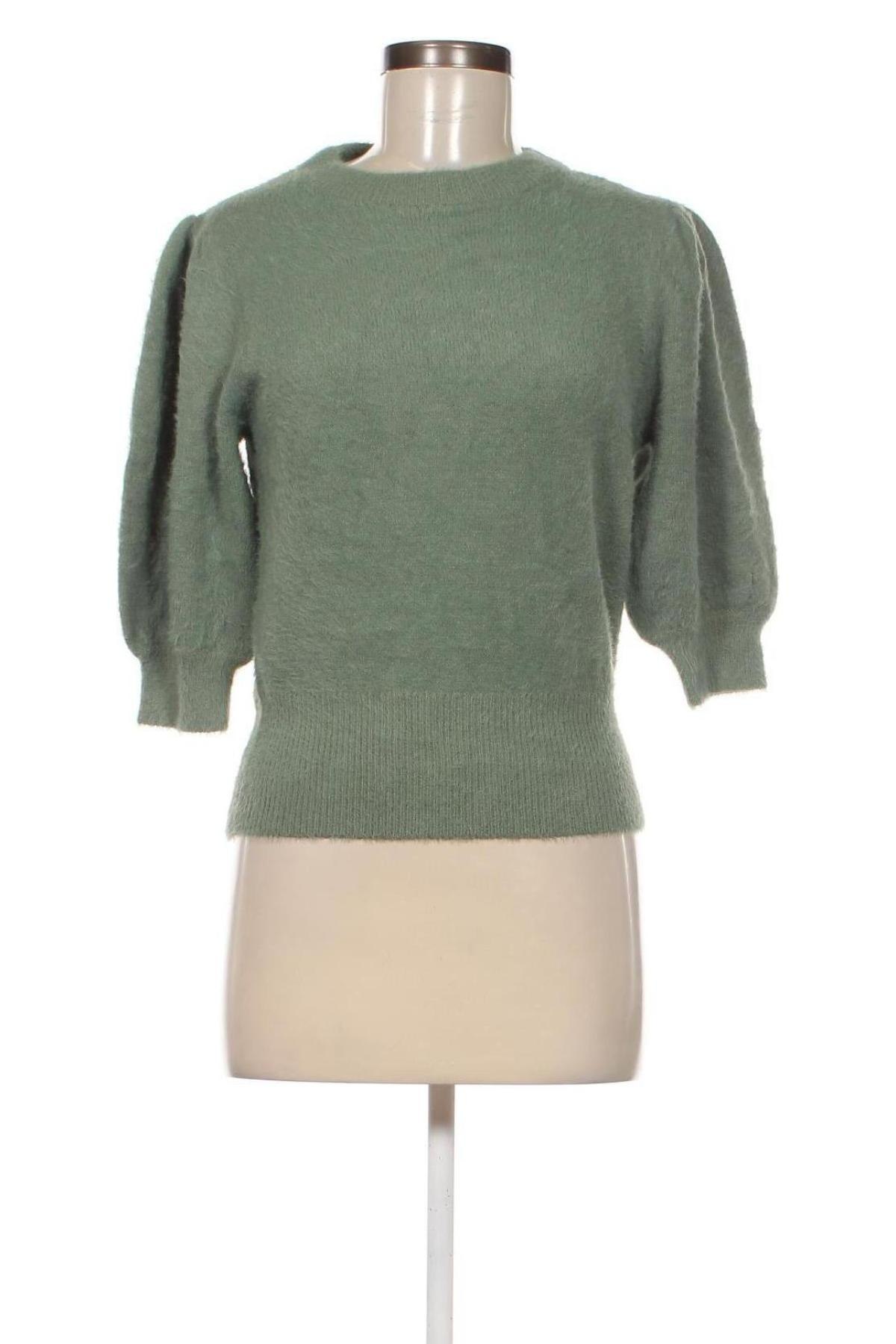 Дамски пуловер Haily`s, Размер S, Цвят Зелен, Цена 10,66 лв.