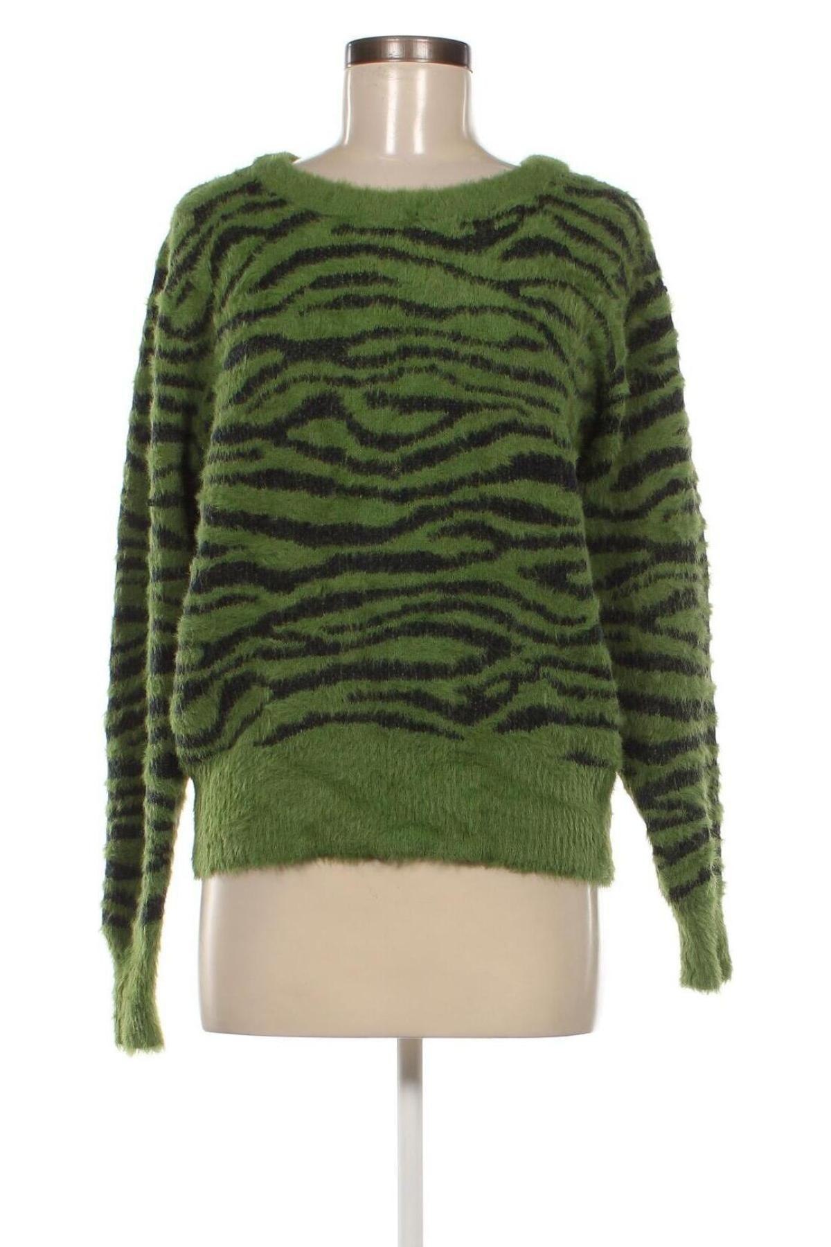 Дамски пуловер Hema, Размер M, Цвят Зелен, Цена 7,54 лв.