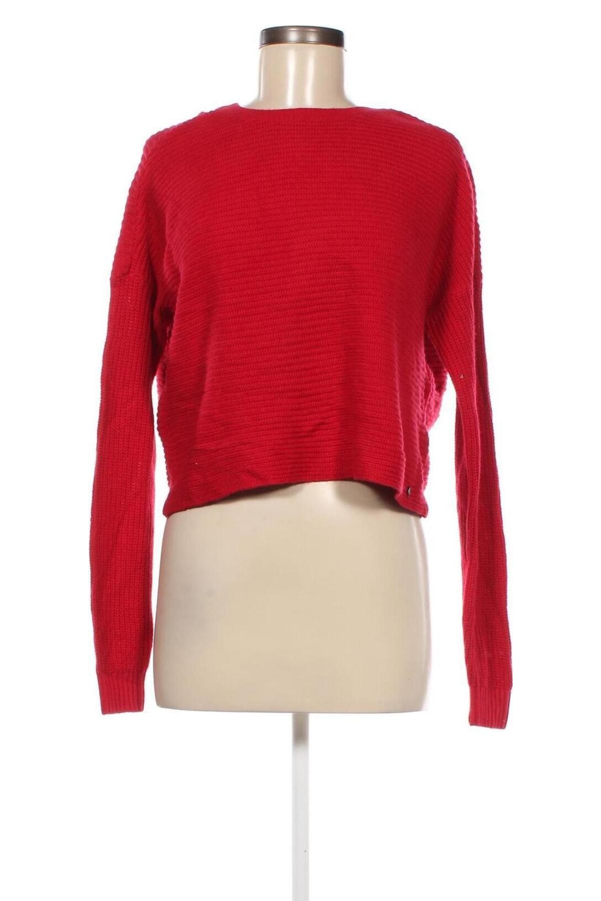 Damenpullover Hollister, Größe S, Farbe Rot, Preis € 5,42