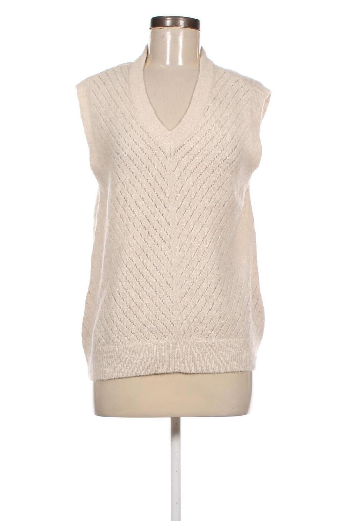 Дамски пуловер Ichi, Размер XS, Цвят Бежов, Цена 37,20 лв.