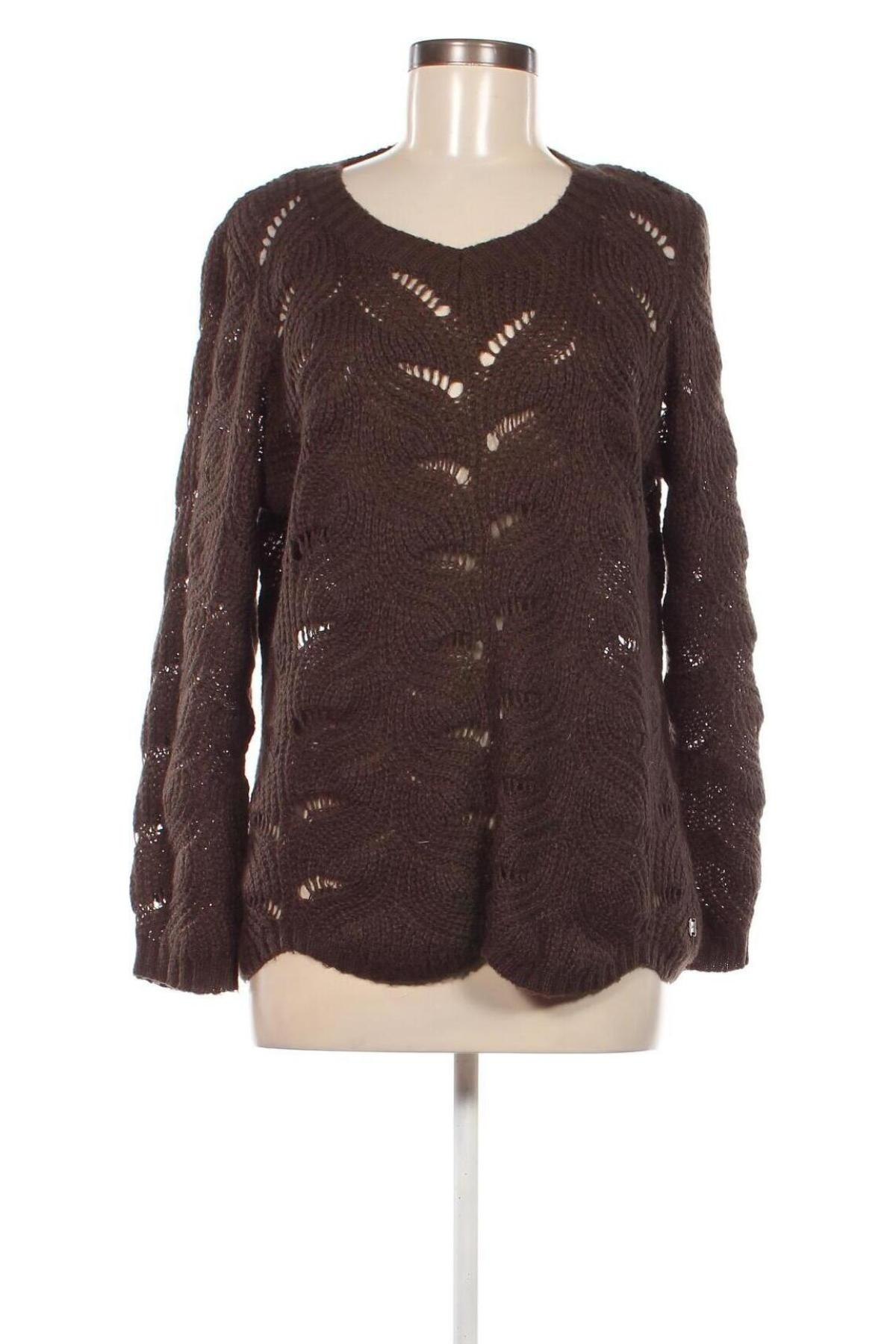 Дамски пуловер Intown, Размер L, Цвят Кафяв, Цена 11,60 лв.