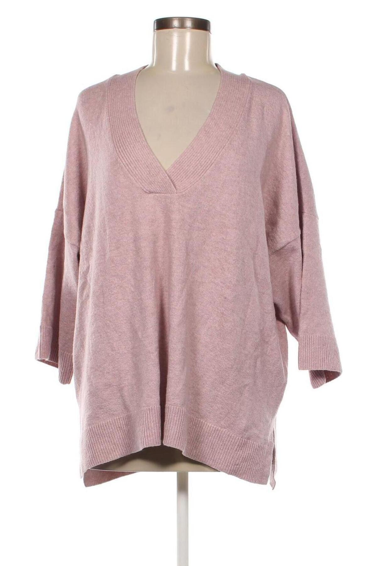 Γυναικείο πουλόβερ J.Jill, Μέγεθος XL, Χρώμα Ρόζ , Τιμή 5,58 €