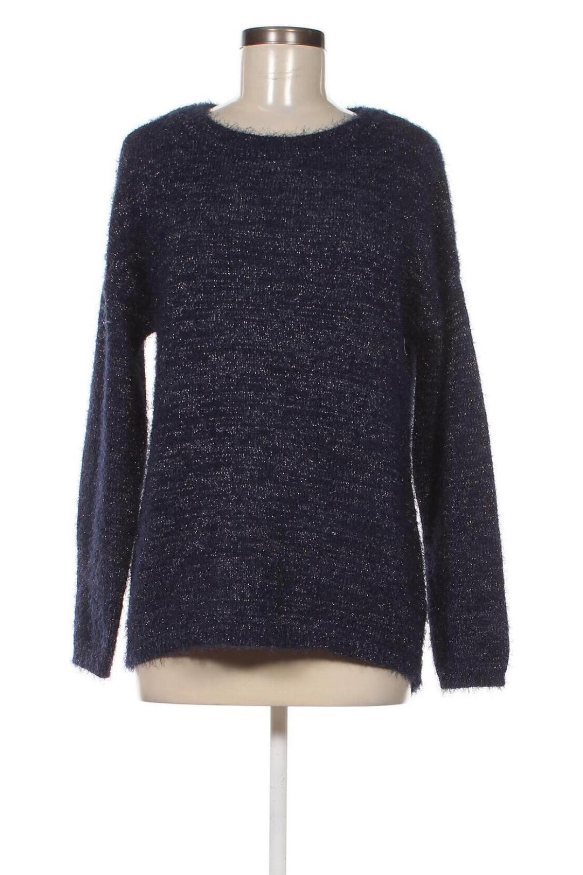 Дамски пуловер Janina, Размер M, Цвят Син, Цена 7,83 лв.