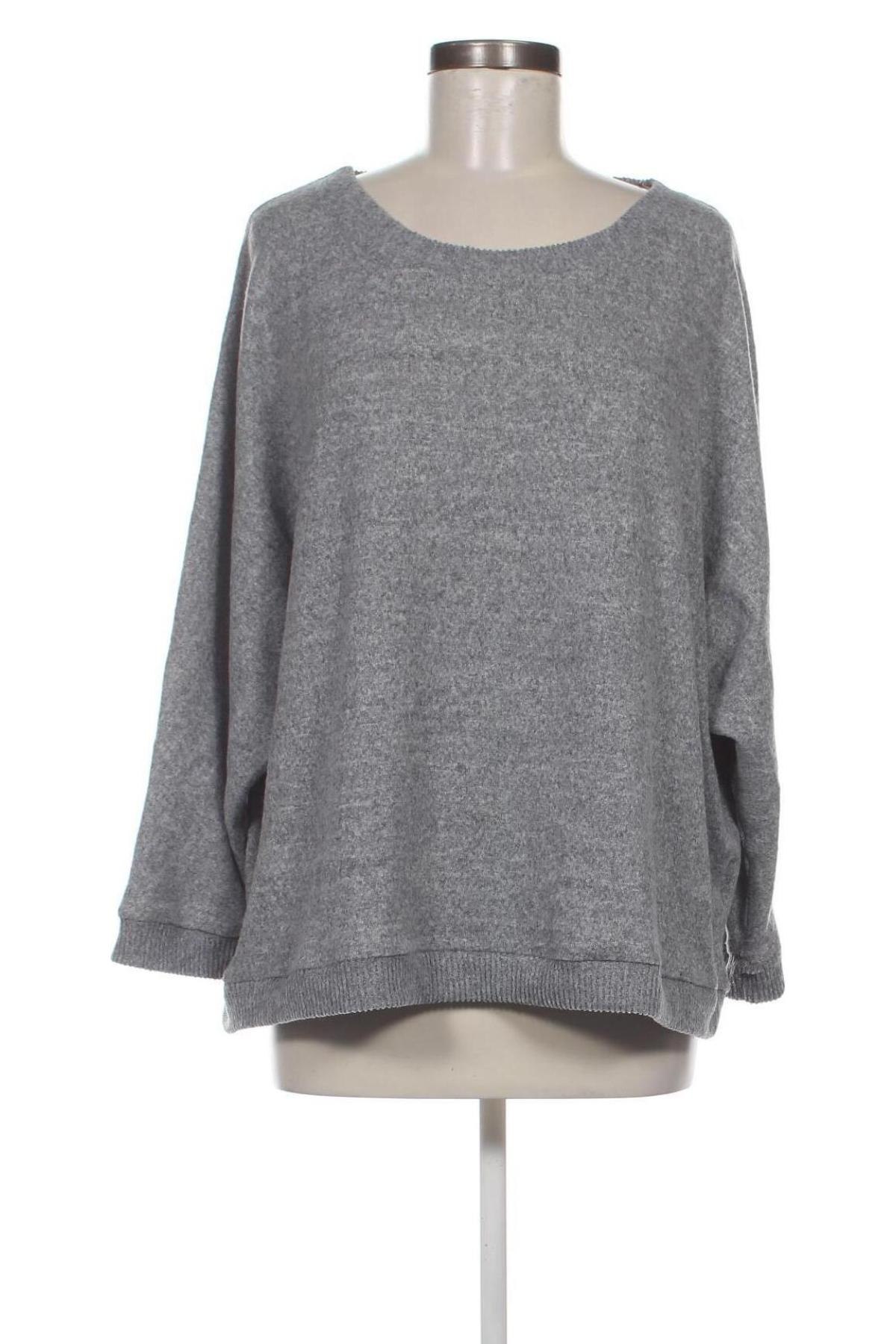 Damenpullover Janina, Größe XL, Farbe Grau, Preis 6,99 €