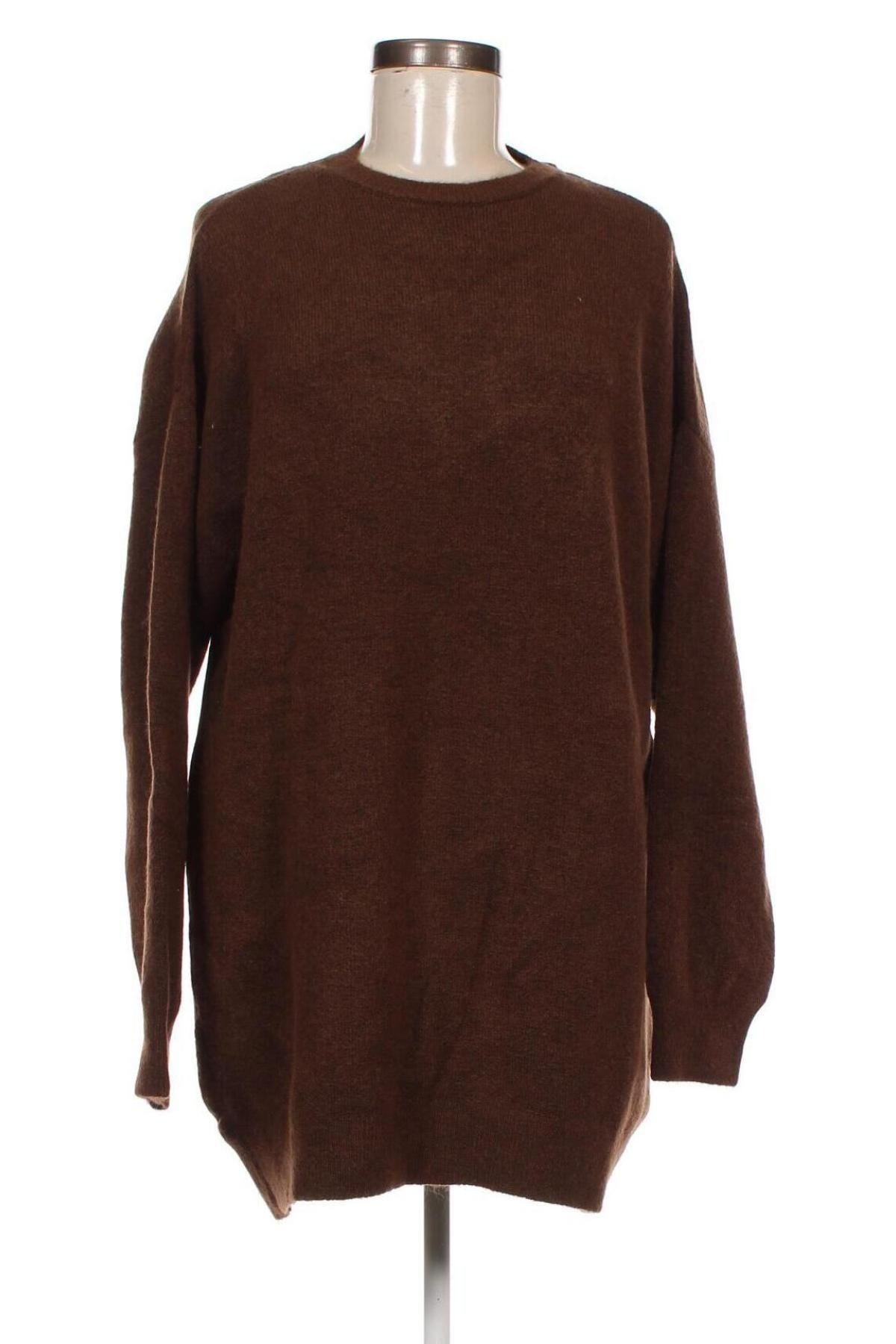 Дамски пуловер Jennyfer, Размер L, Цвят Кафяв, Цена 17,94 лв.