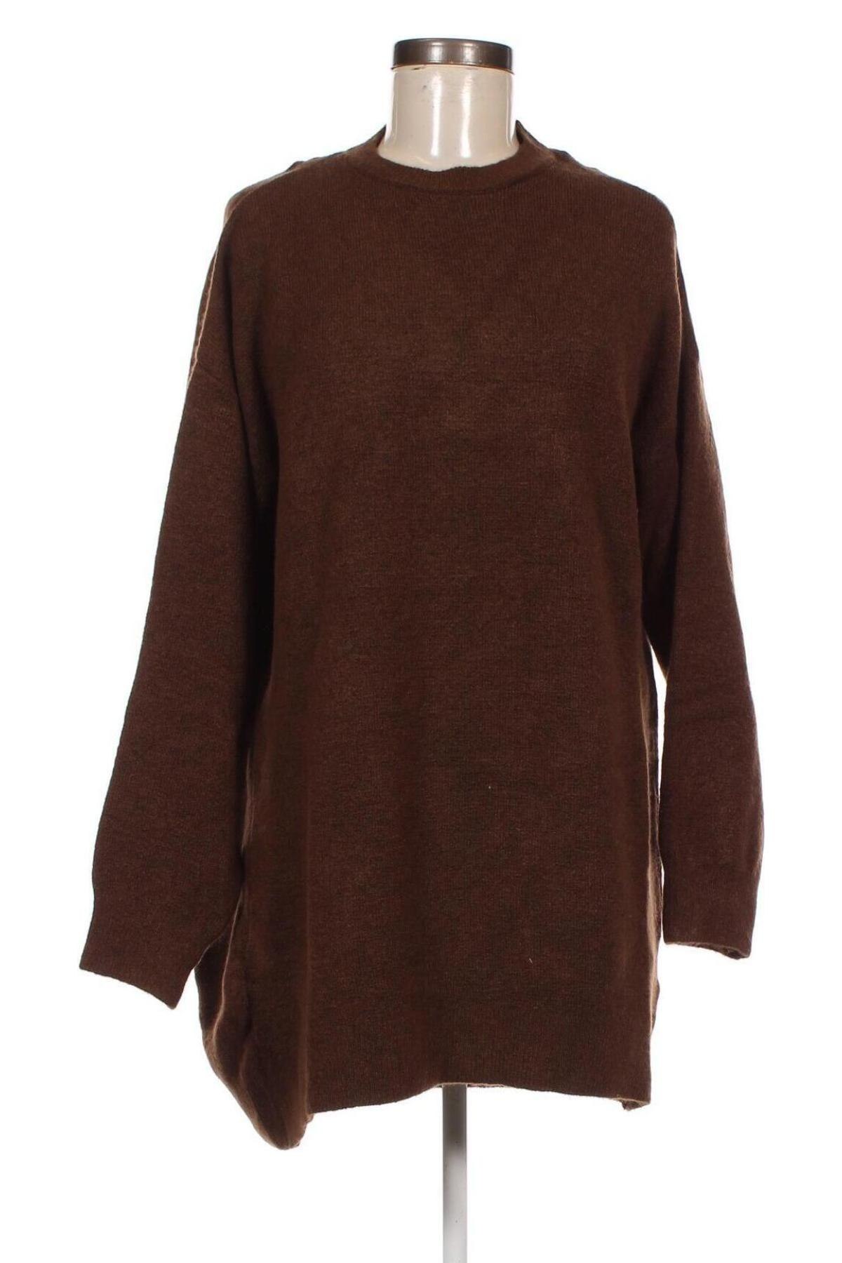 Дамски пуловер Jennyfer, Размер M, Цвят Кафяв, Цена 17,94 лв.