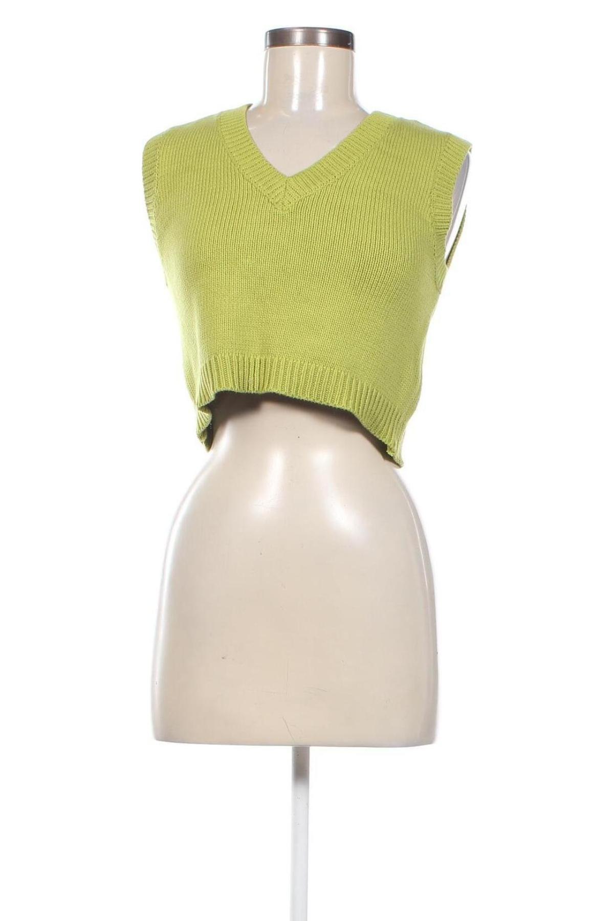 Дамски пуловер Jennyfer, Размер L, Цвят Зелен, Цена 6,90 лв.