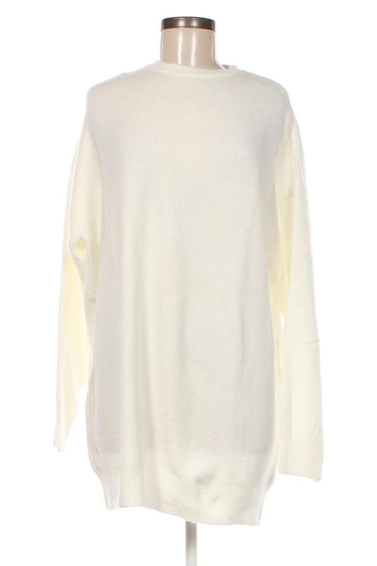 Дамски пуловер Jennyfer, Размер L, Цвят Бял, Цена 19,78 лв.