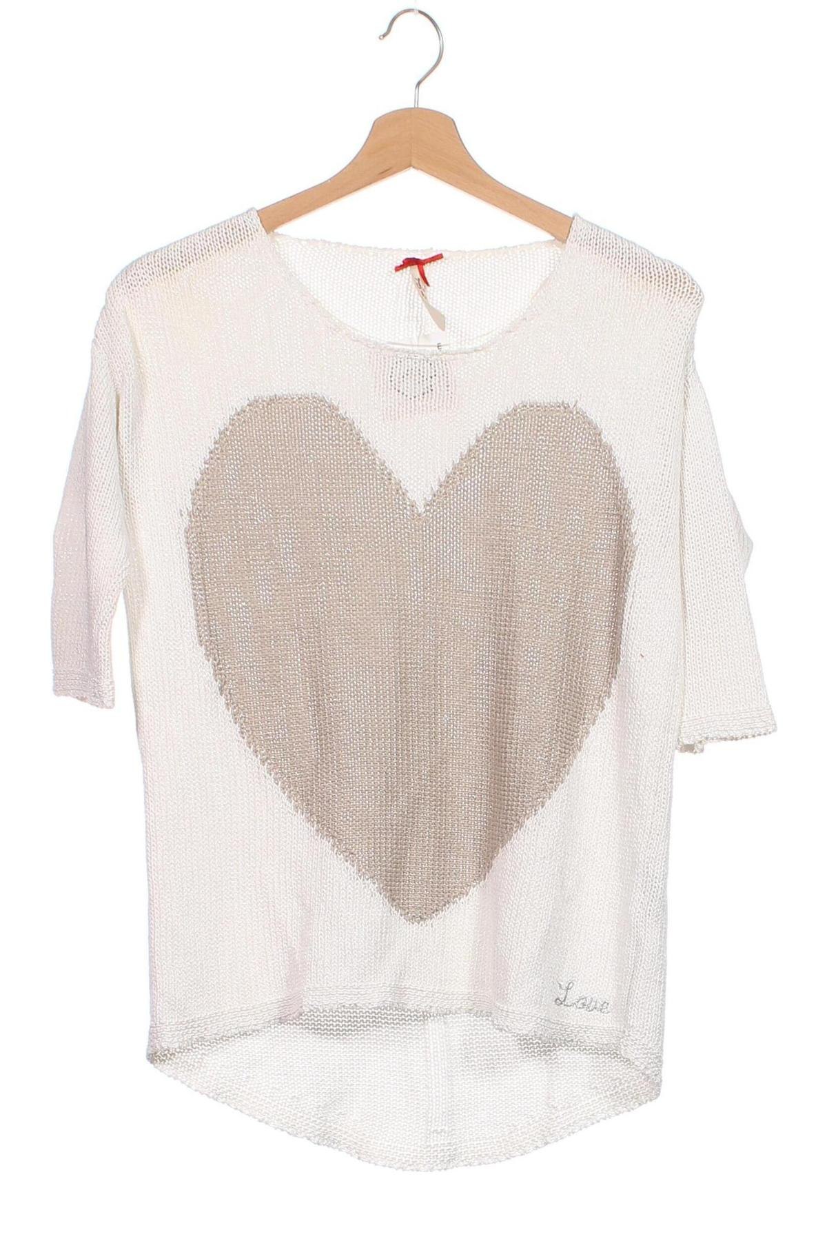 Γυναικείο πουλόβερ Key Largo, Μέγεθος XS, Χρώμα Λευκό, Τιμή 11,76 €