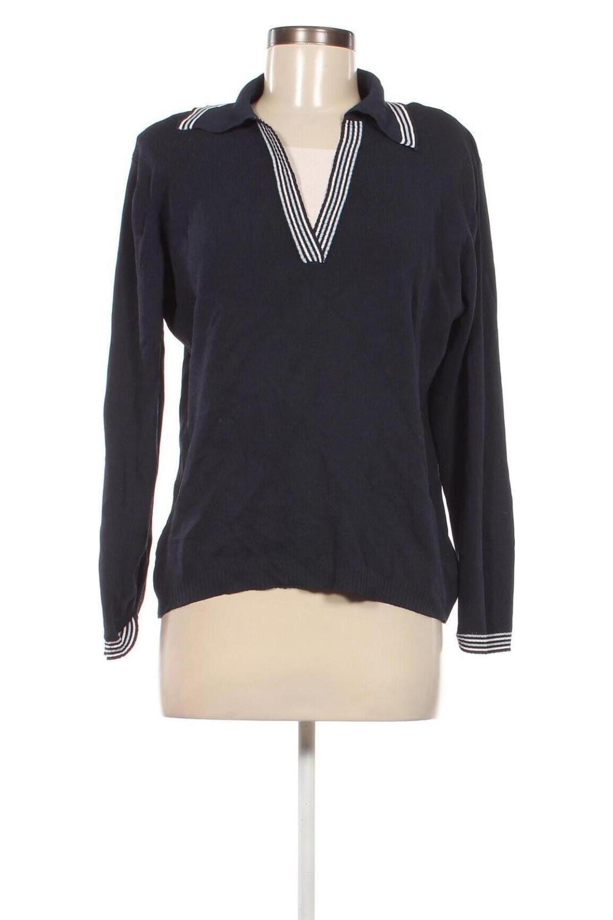 Дамски пуловер Kingfield, Размер M, Цвят Син, Цена 10,73 лв.