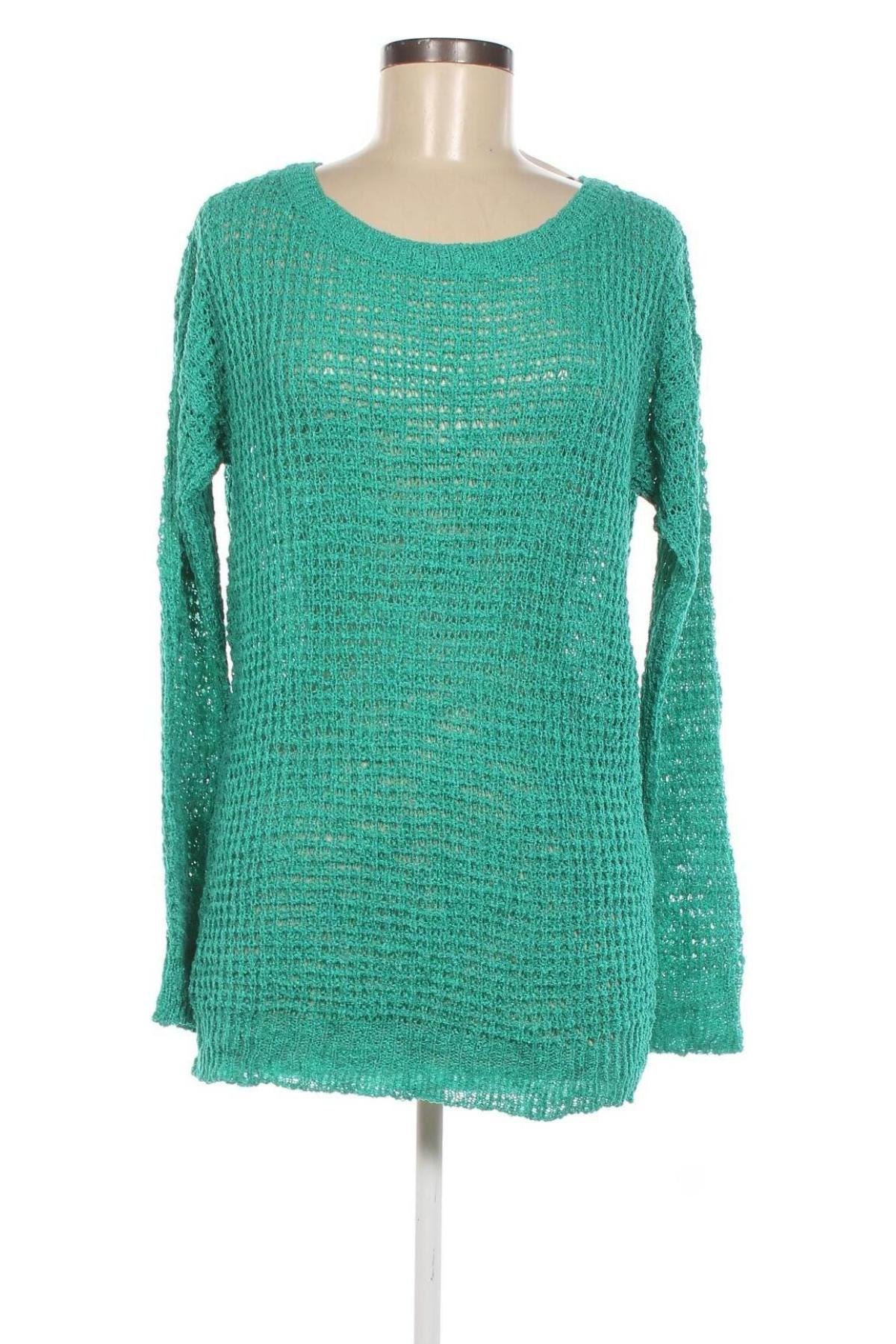 Damenpullover Kontatto, Größe M, Farbe Grün, Preis 22,99 €