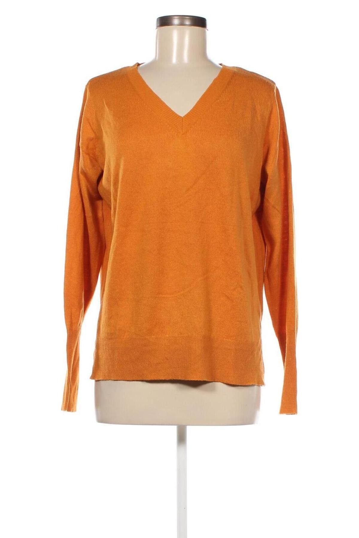 Damenpullover Laura Torelli, Größe M, Farbe Gelb, Preis 5,05 €