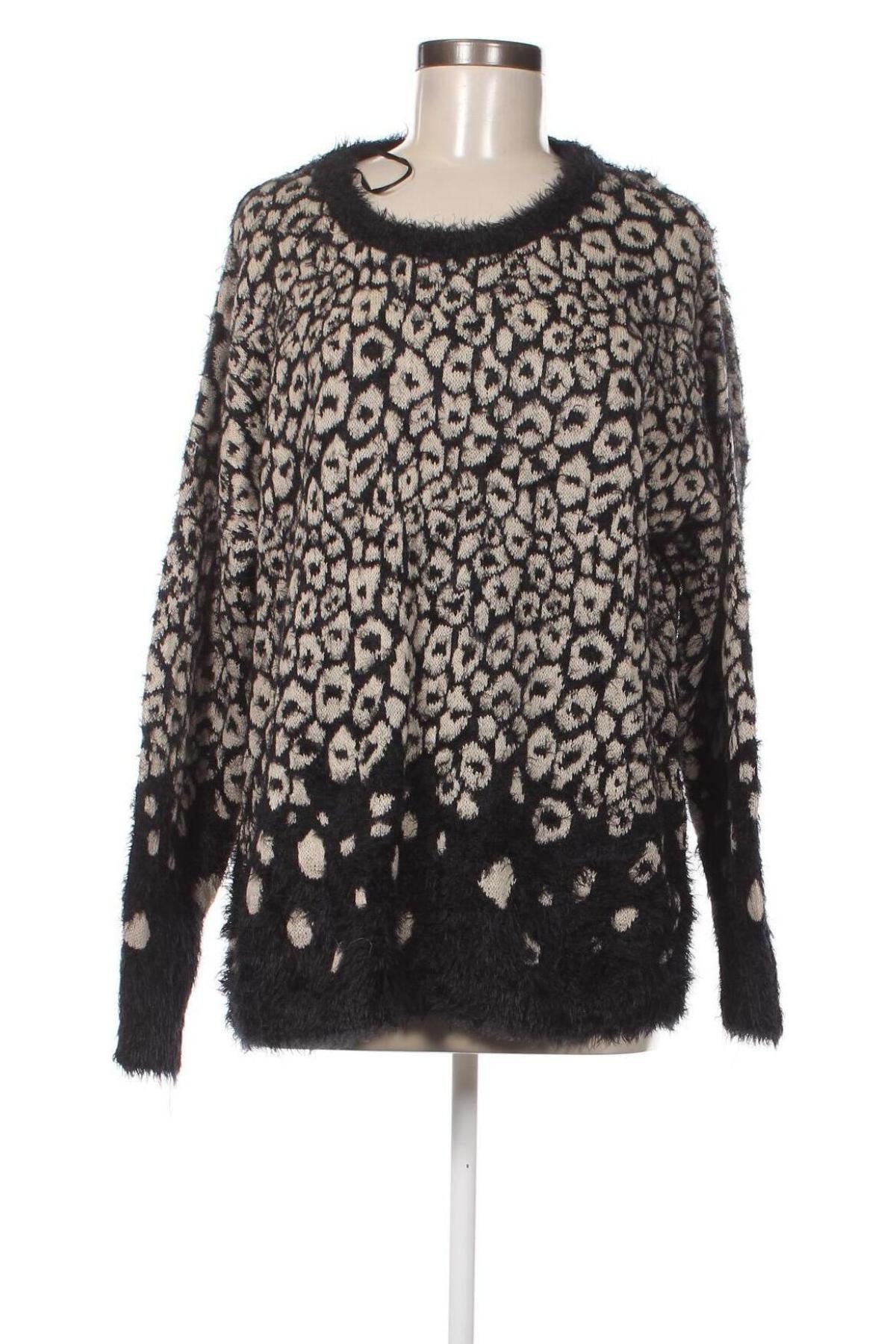Γυναικείο πουλόβερ Laura Torelli, Μέγεθος XL, Χρώμα Πολύχρωμο, Τιμή 7,18 €