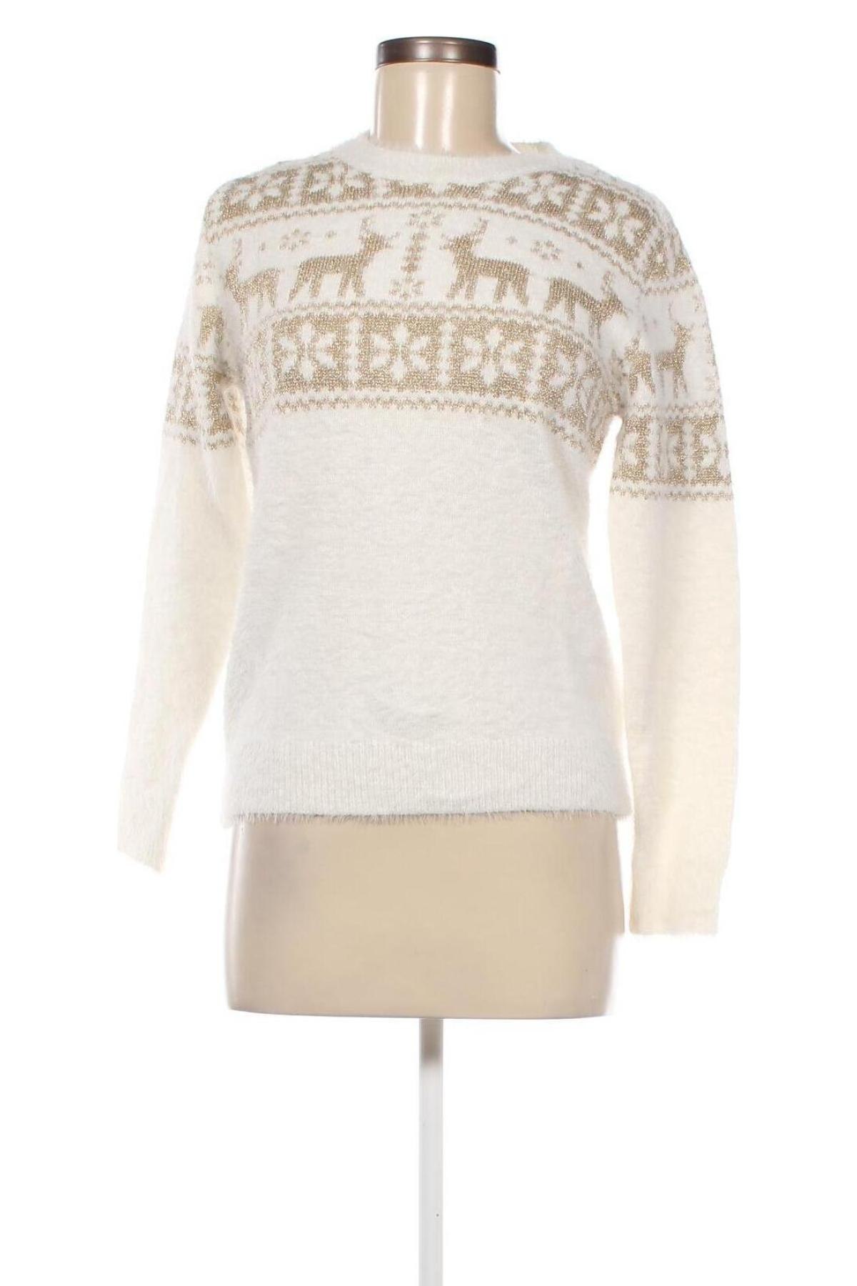 Γυναικείο πουλόβερ Lola Liza, Μέγεθος XS, Χρώμα Λευκό, Τιμή 11,41 €