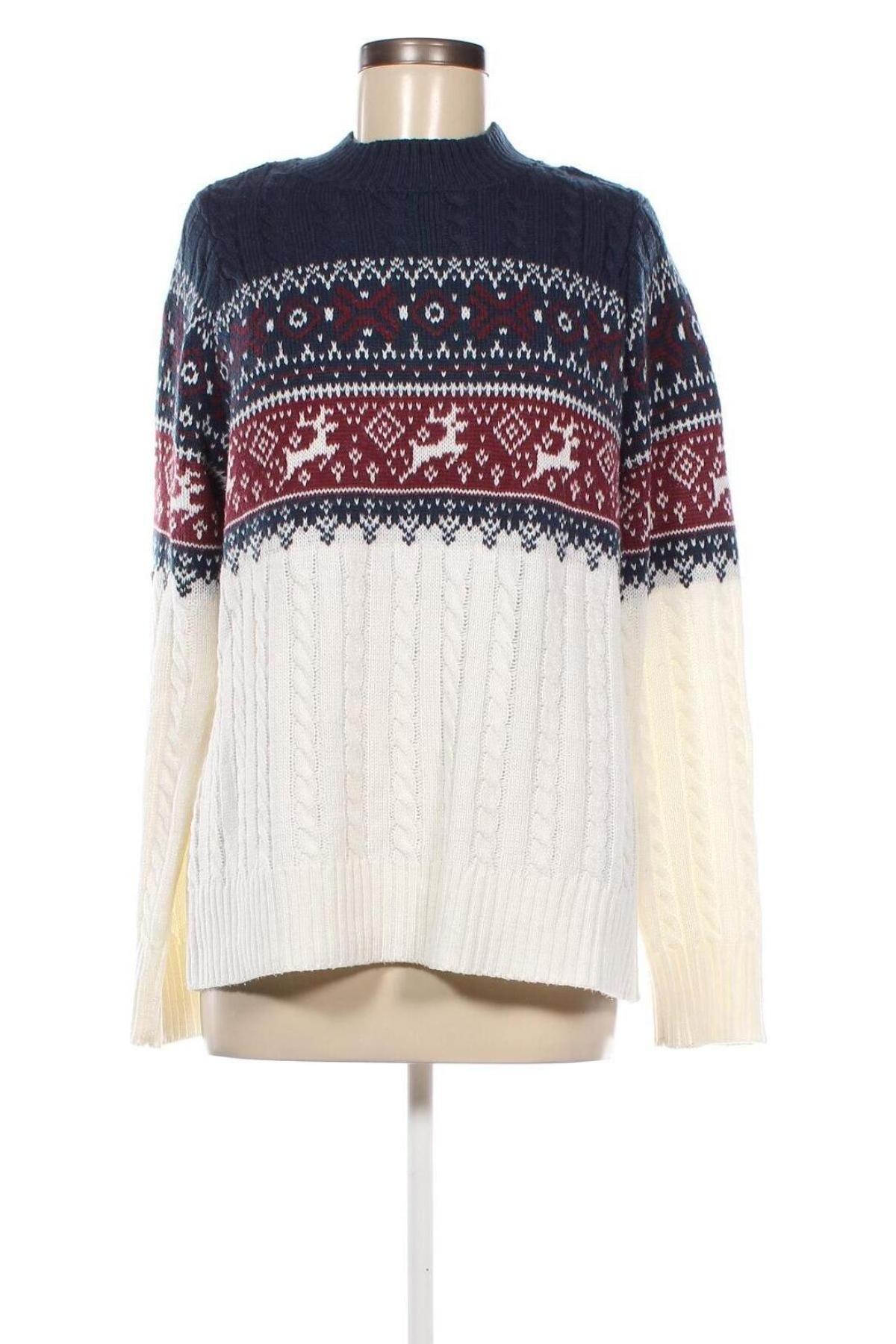Дамски пуловер Manguun, Размер XL, Цвят Многоцветен, Цена 8,41 лв.