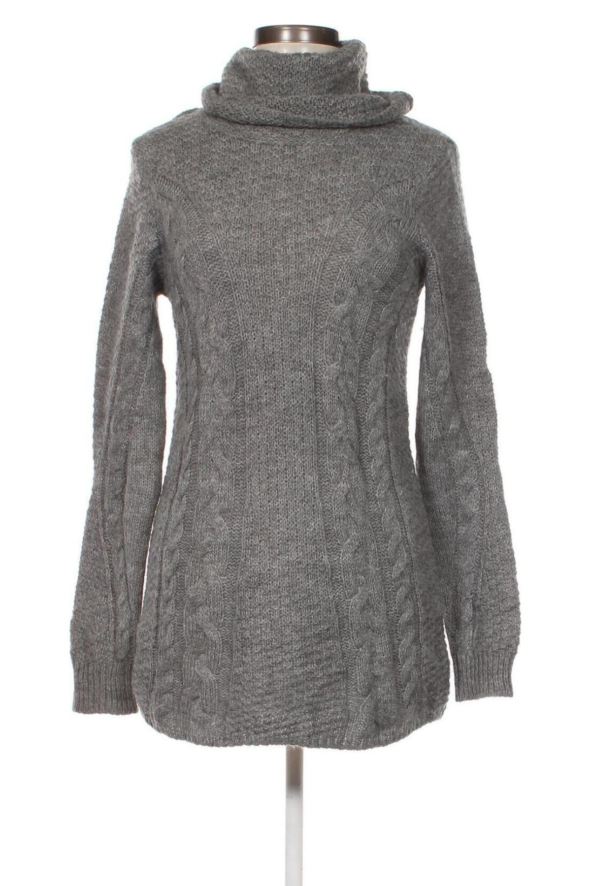 Дамски пуловер Massimo Dutti, Размер S, Цвят Сив, Цена 17,36 лв.