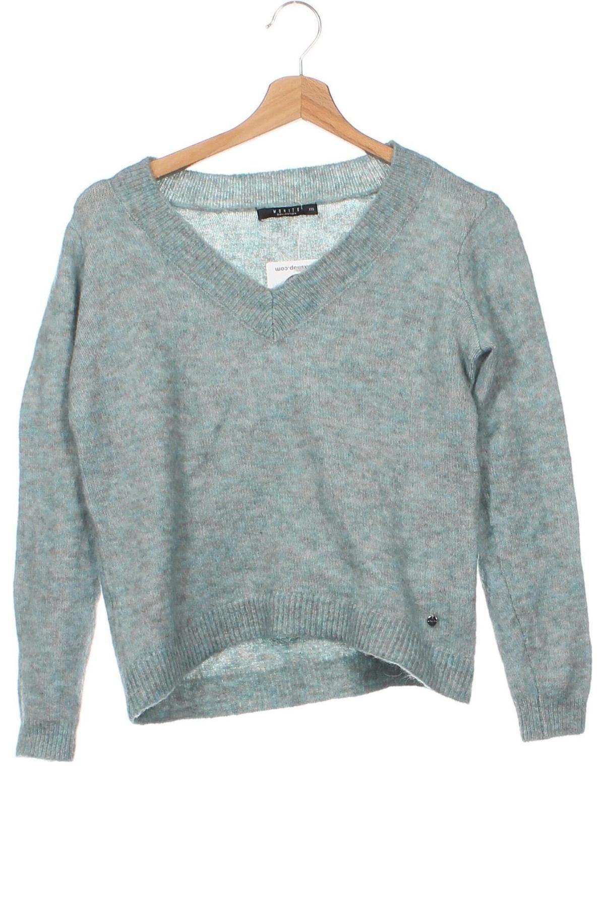 Γυναικείο πουλόβερ Mohito, Μέγεθος XXS, Χρώμα Μπλέ, Τιμή 7,50 €