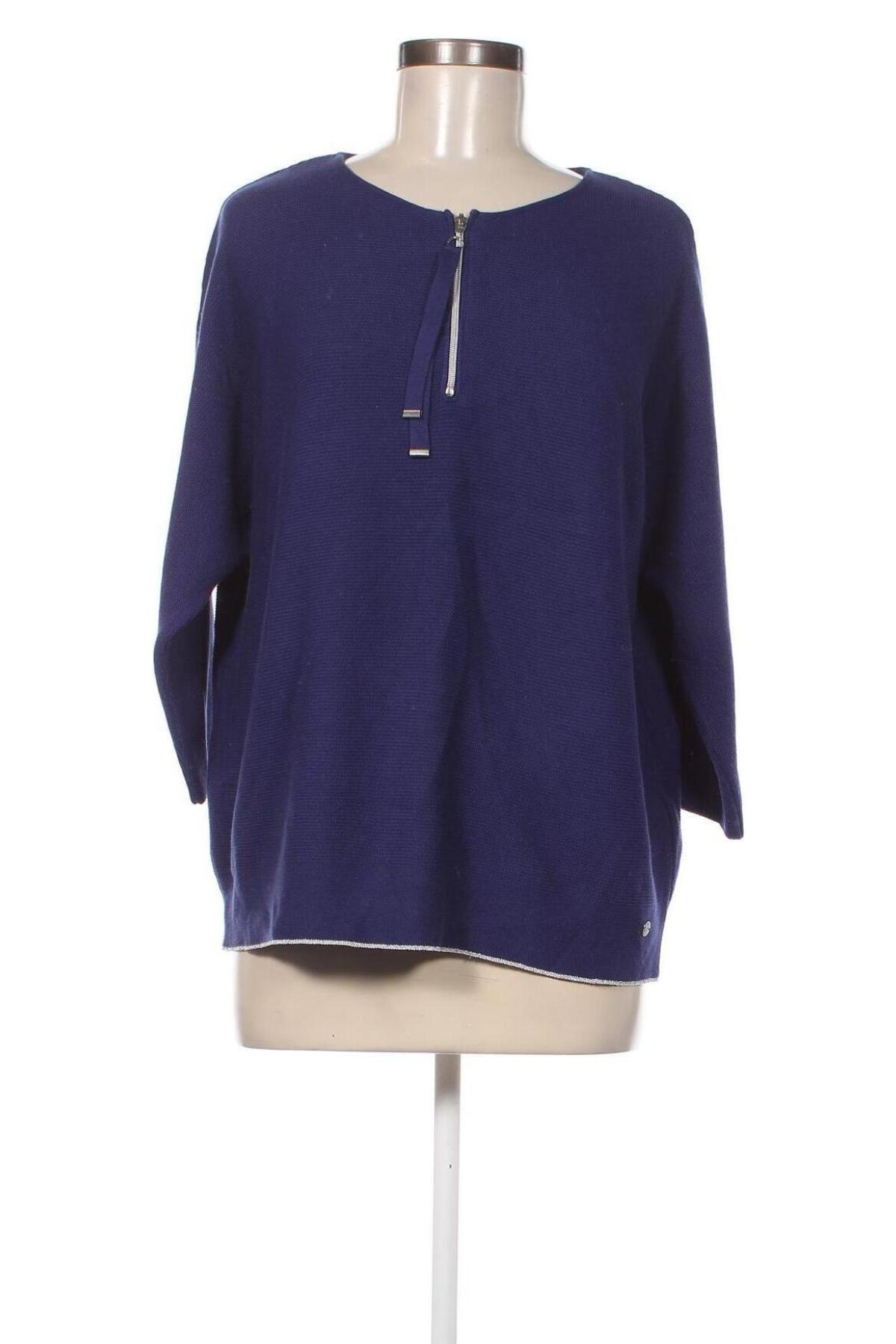 Дамски пуловер Monari, Размер L, Цвят Син, Цена 24,80 лв.