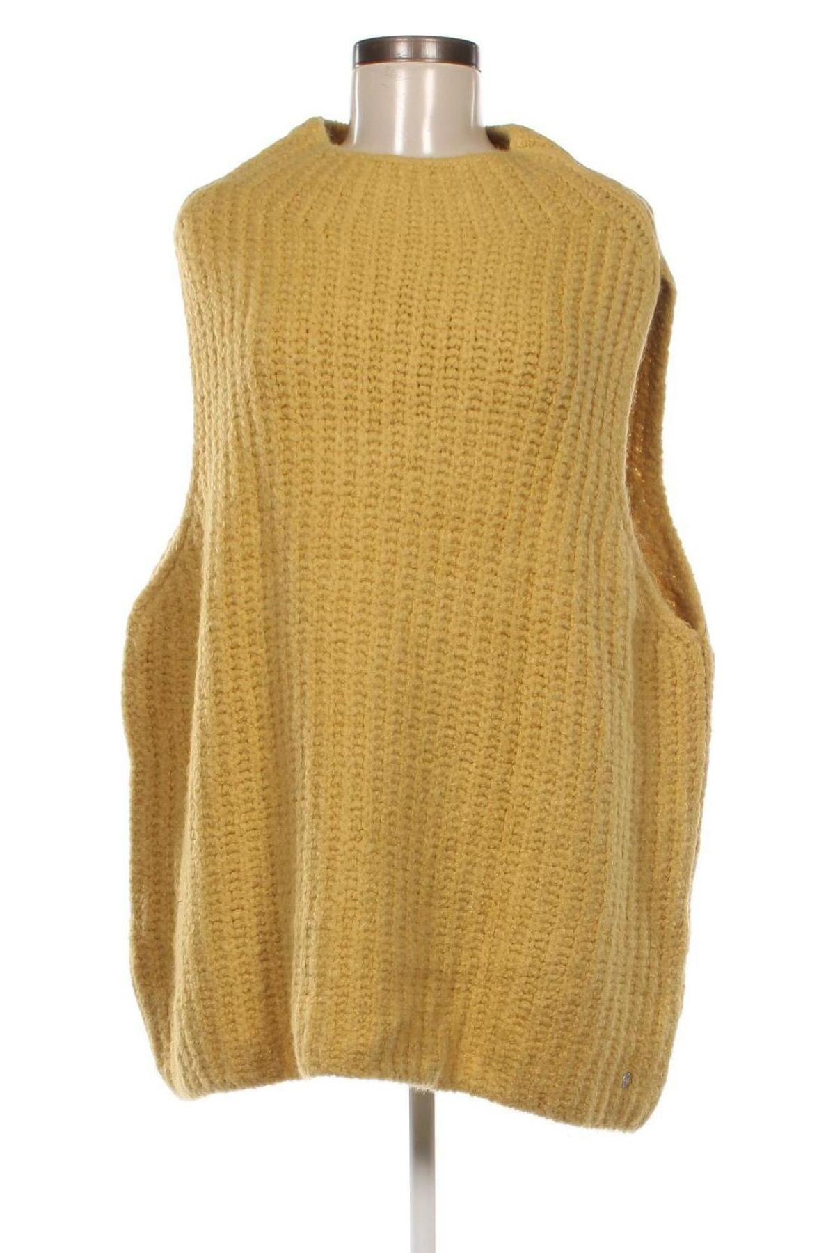 Дамски пуловер Monari, Размер XL, Цвят Жълт, Цена 15,50 лв.