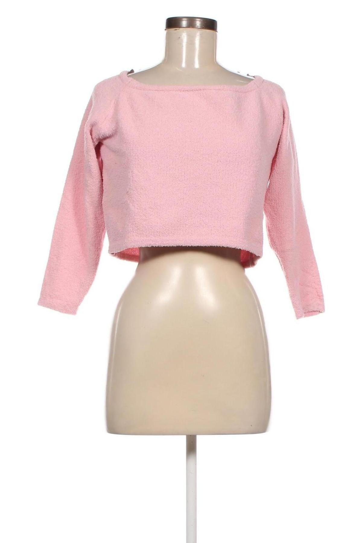 Дамски пуловер Monki, Размер L, Цвят Розов, Цена 17,36 лв.