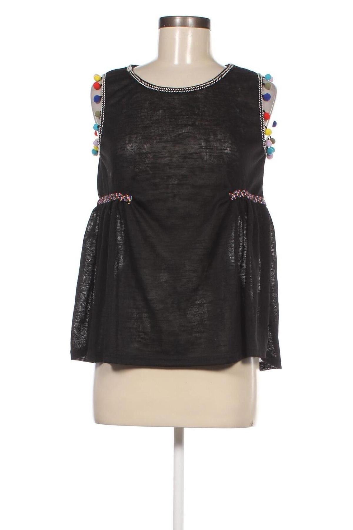Дамски пуловер Mshll Girl, Размер M, Цвят Черен, Цена 7,25 лв.