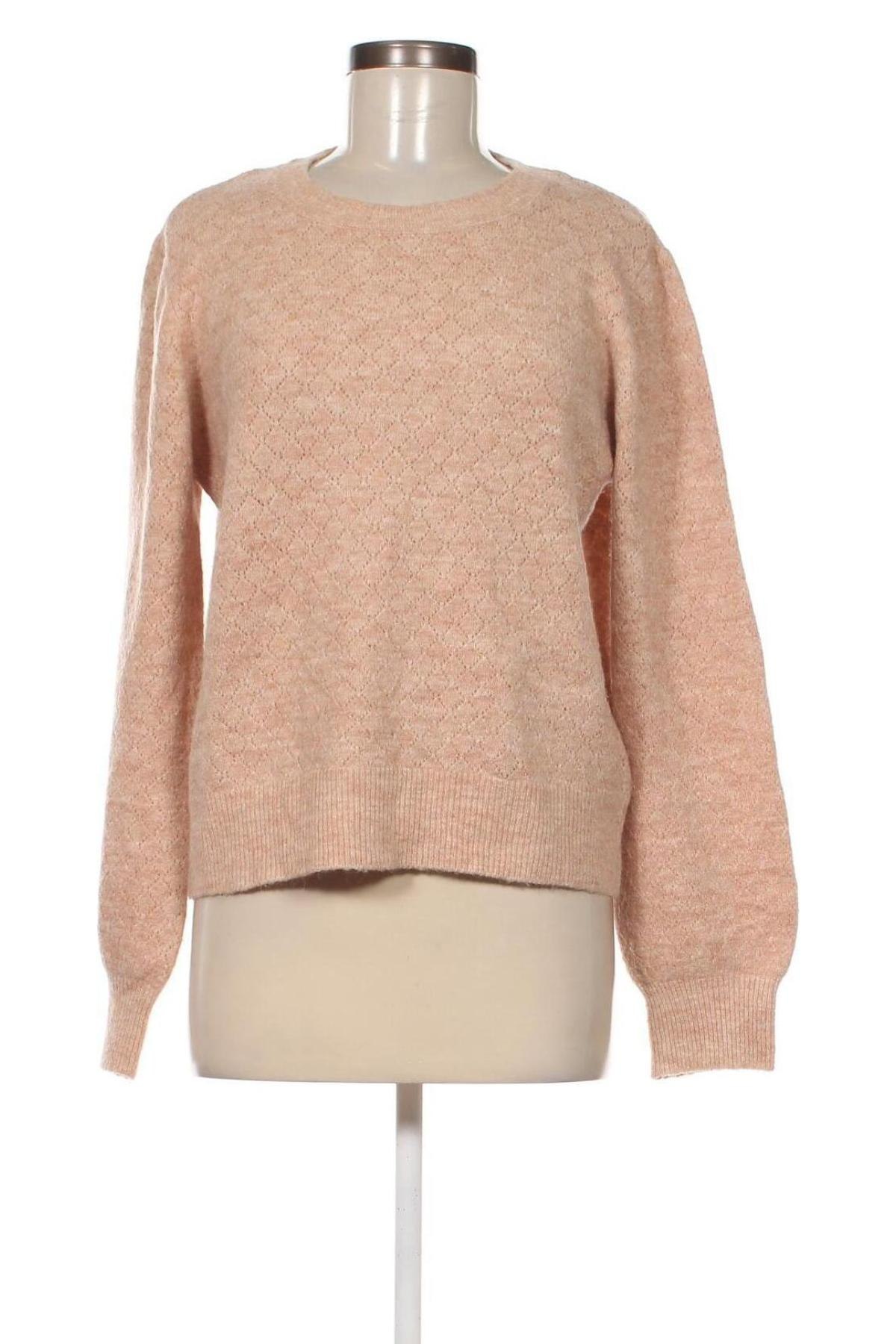 Damenpullover Numph, Größe L, Farbe Beige, Preis 10,79 €