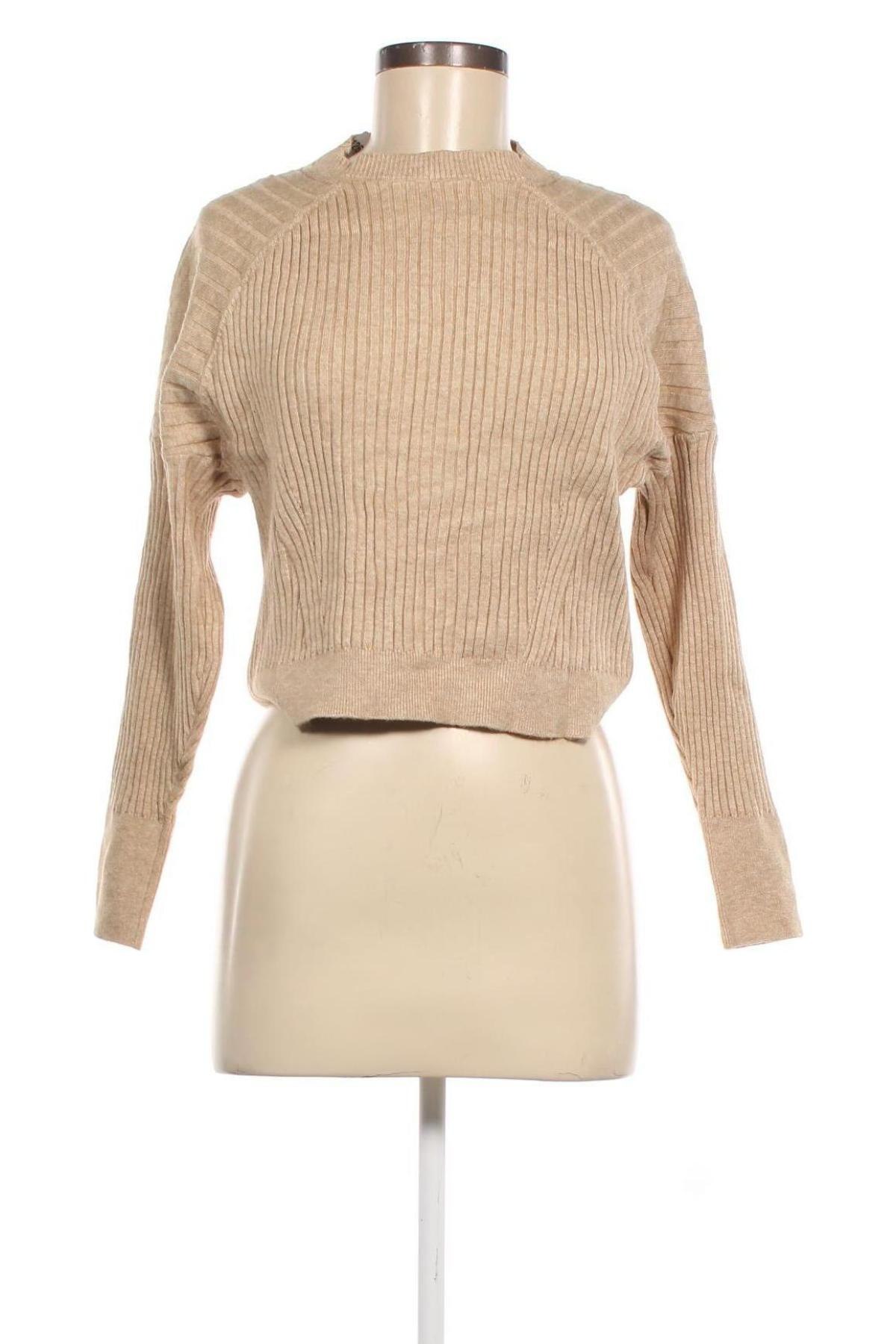 Дамски пуловер Oscar-St, Размер M, Цвят Бежов, Цена 13,05 лв.