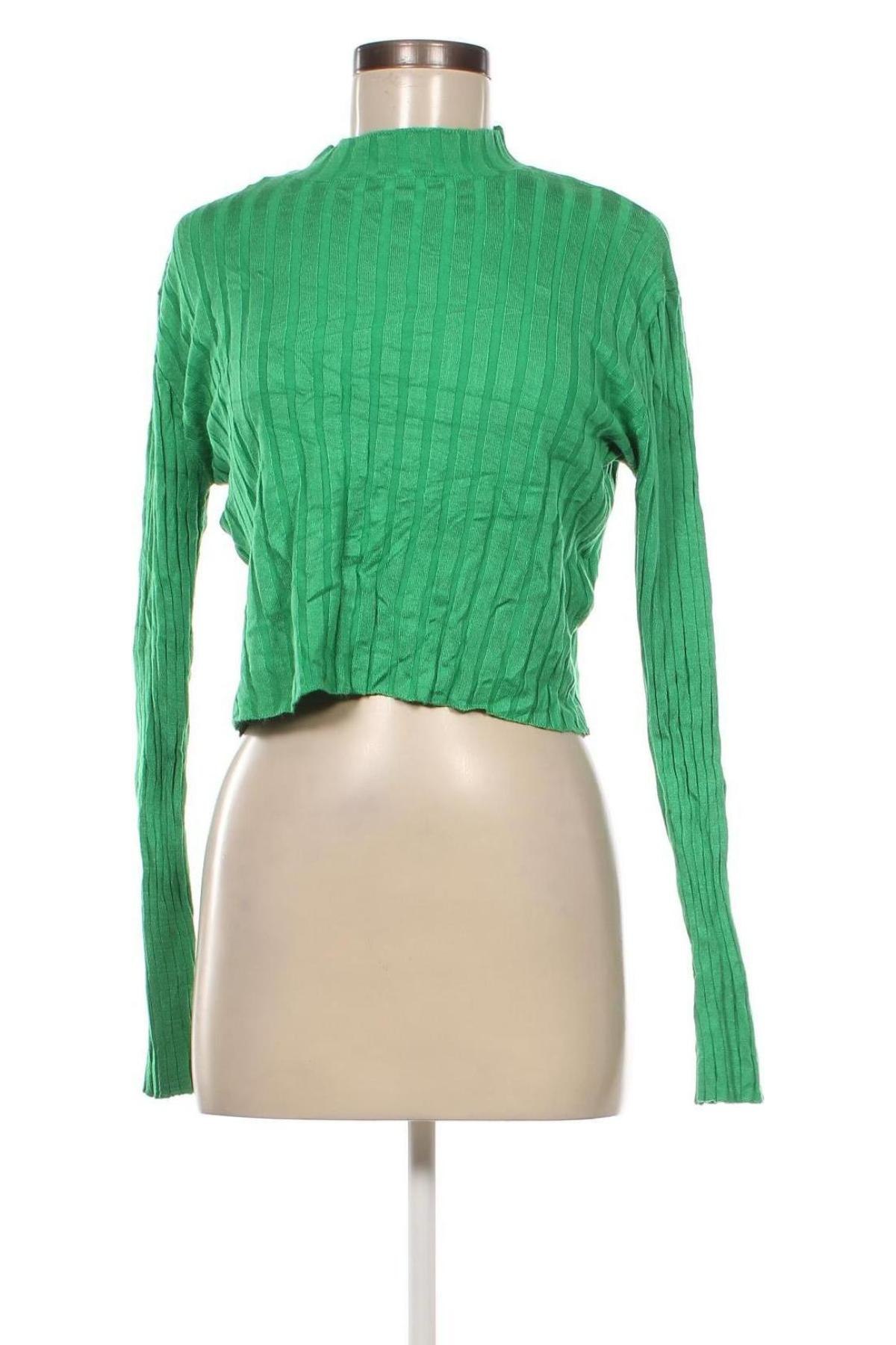 Дамски пуловер Page One, Размер M, Цвят Зелен, Цена 29,00 лв.