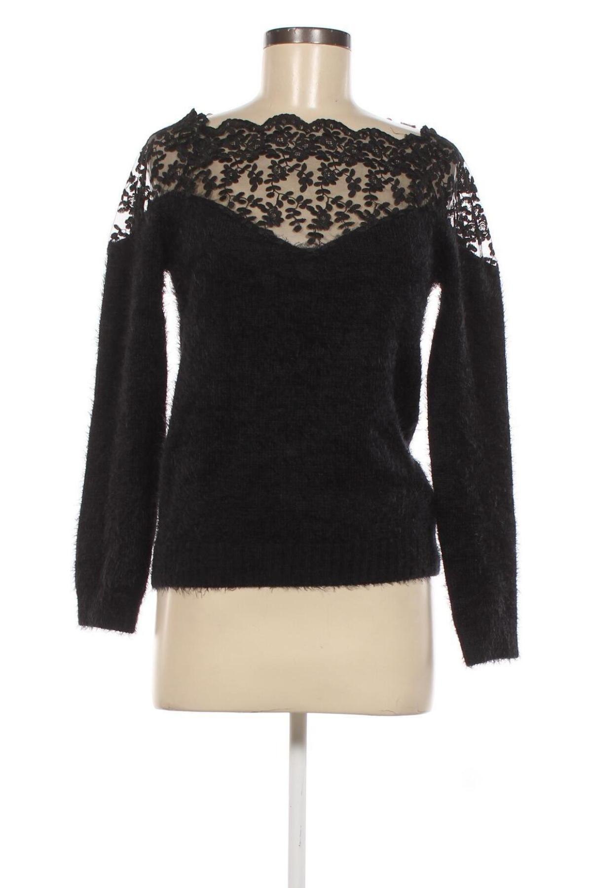 Γυναικείο πουλόβερ Page One, Μέγεθος XS, Χρώμα Μαύρο, Τιμή 5,38 €