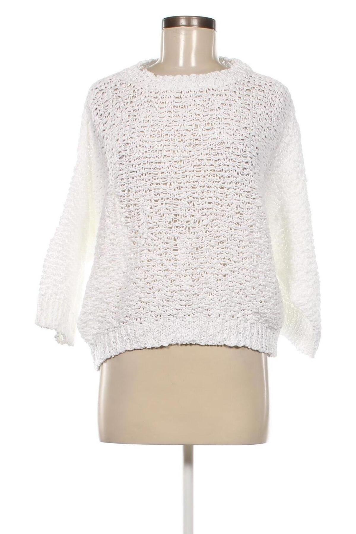 Дамски пуловер Peserico, Размер L, Цвят Бял, Цена 164,00 лв.