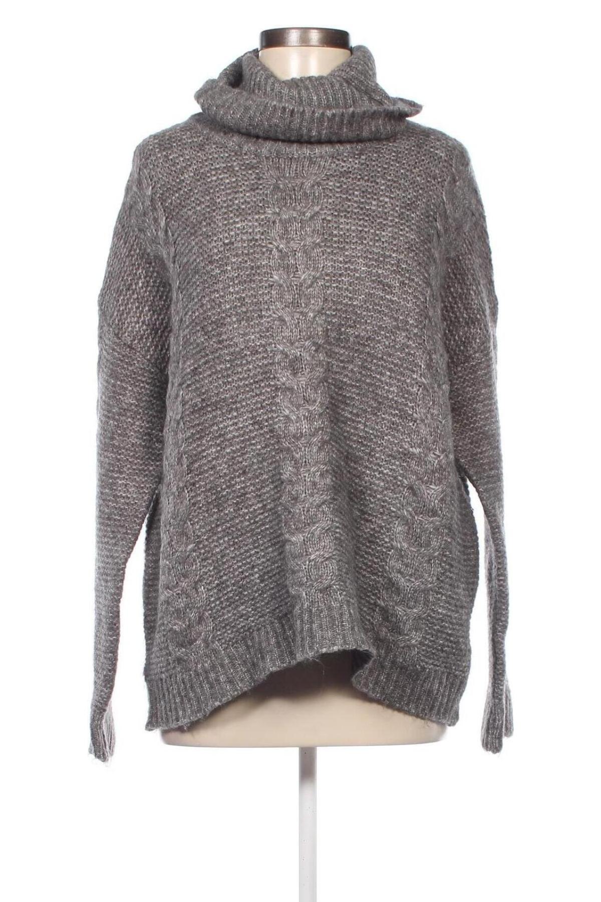 Γυναικείο πουλόβερ Pimkie, Μέγεθος L, Χρώμα Γκρί, Τιμή 4,84 €