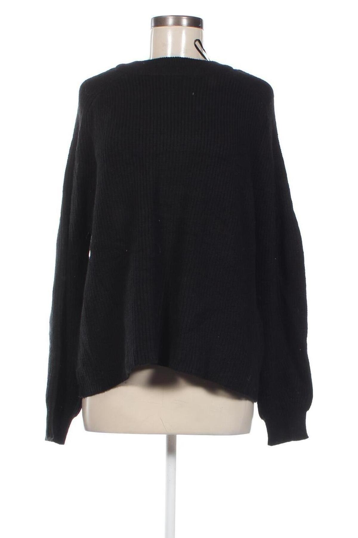 Γυναικείο πουλόβερ Pull&Bear, Μέγεθος L, Χρώμα Μαύρο, Τιμή 11,38 €
