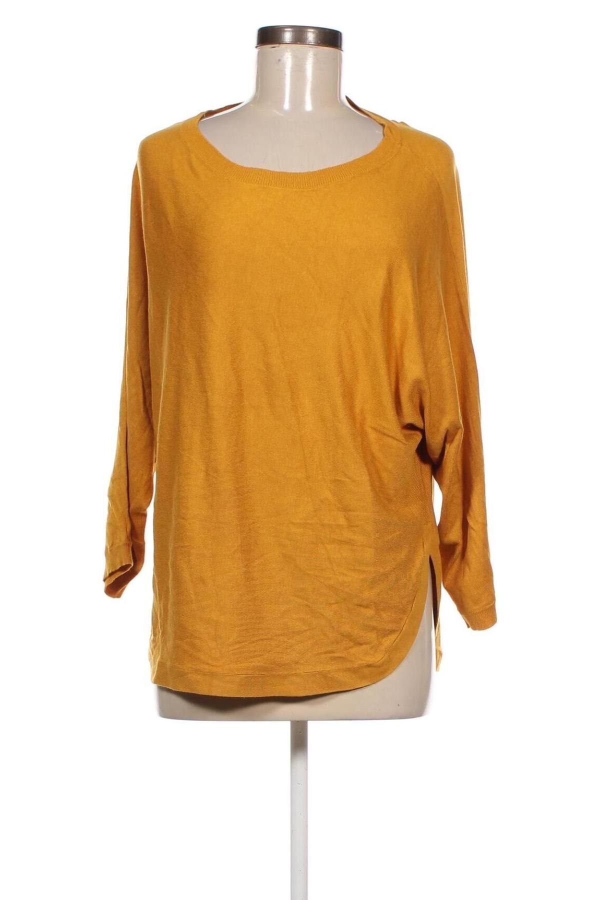 Γυναικείο πουλόβερ Q/S by S.Oliver, Μέγεθος XL, Χρώμα Κίτρινο, Τιμή 12,68 €