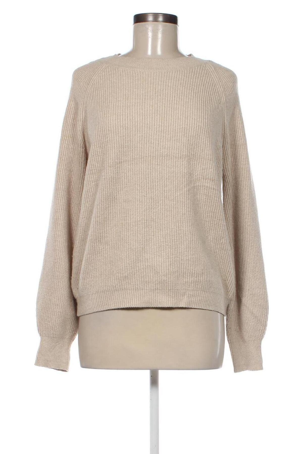 Γυναικείο πουλόβερ Q/S by S.Oliver, Μέγεθος L, Χρώμα  Μπέζ, Τιμή 3,80 €