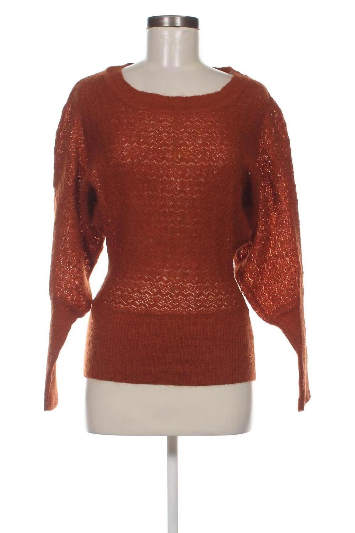 Дамски пуловер Raxevsky, Размер M, Цвят Кафяв, Цена 21,11 лв.