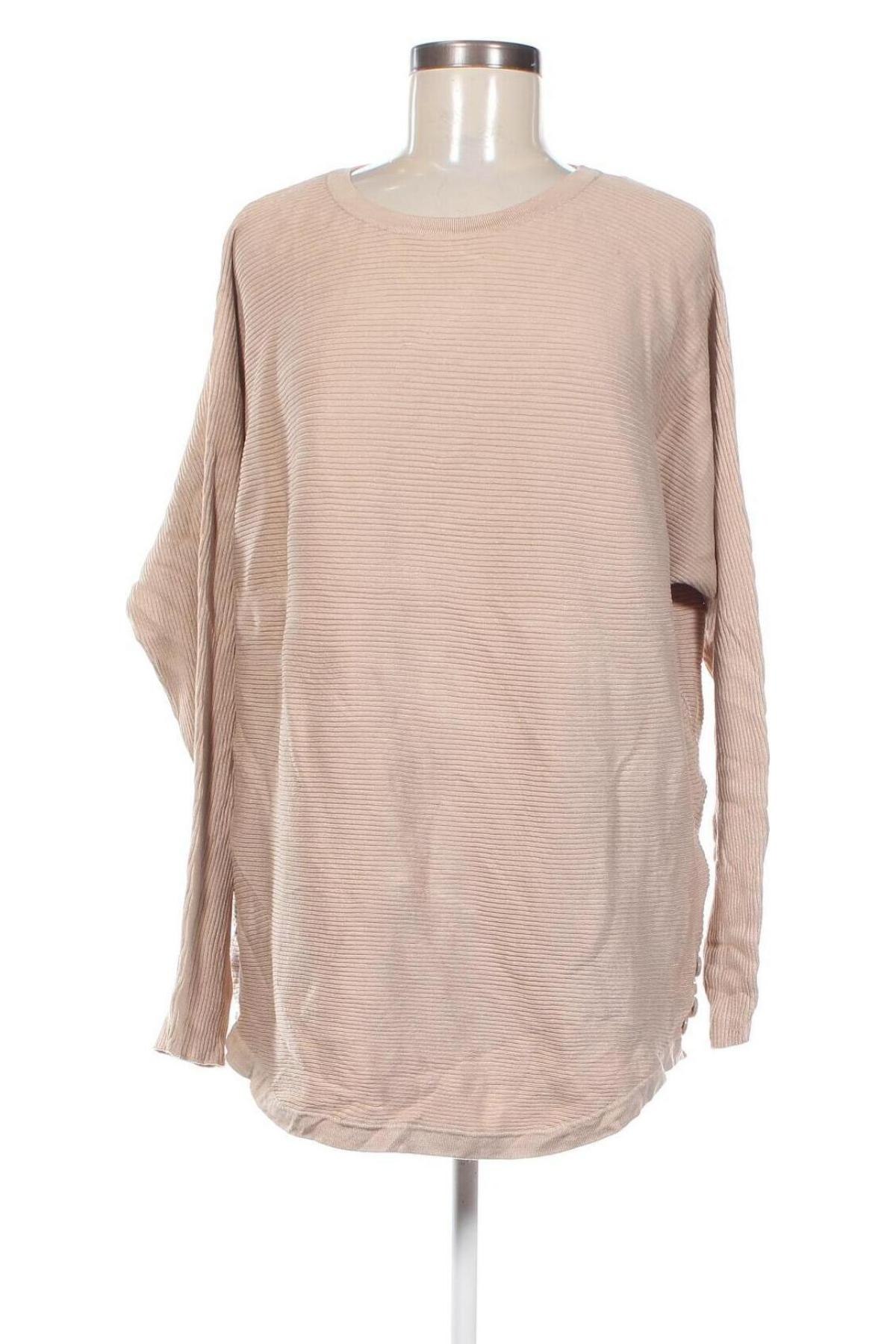 Γυναικείο πουλόβερ Rockmans, Μέγεθος XL, Χρώμα  Μπέζ, Τιμή 8,63 €