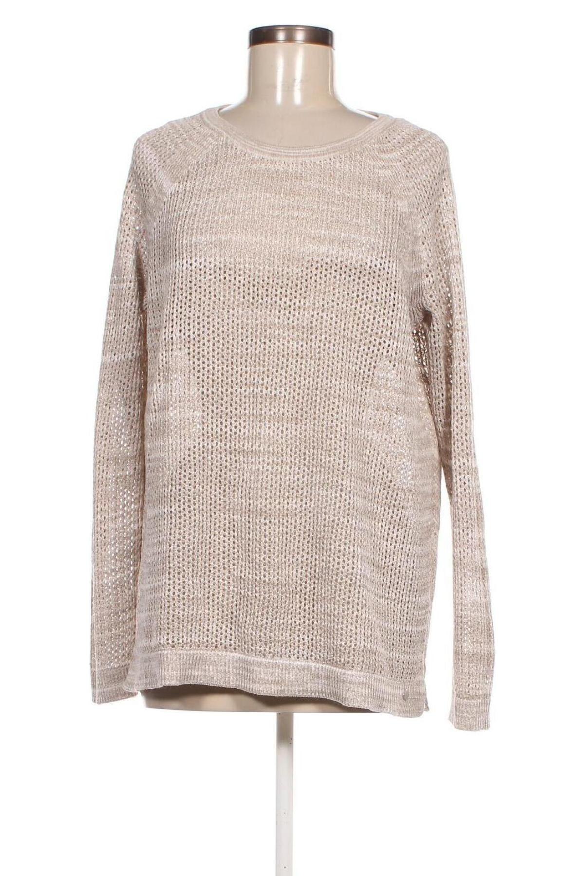 Дамски пуловер S.Oliver, Размер XL, Цвят Бежов, Цена 22,23 лв.