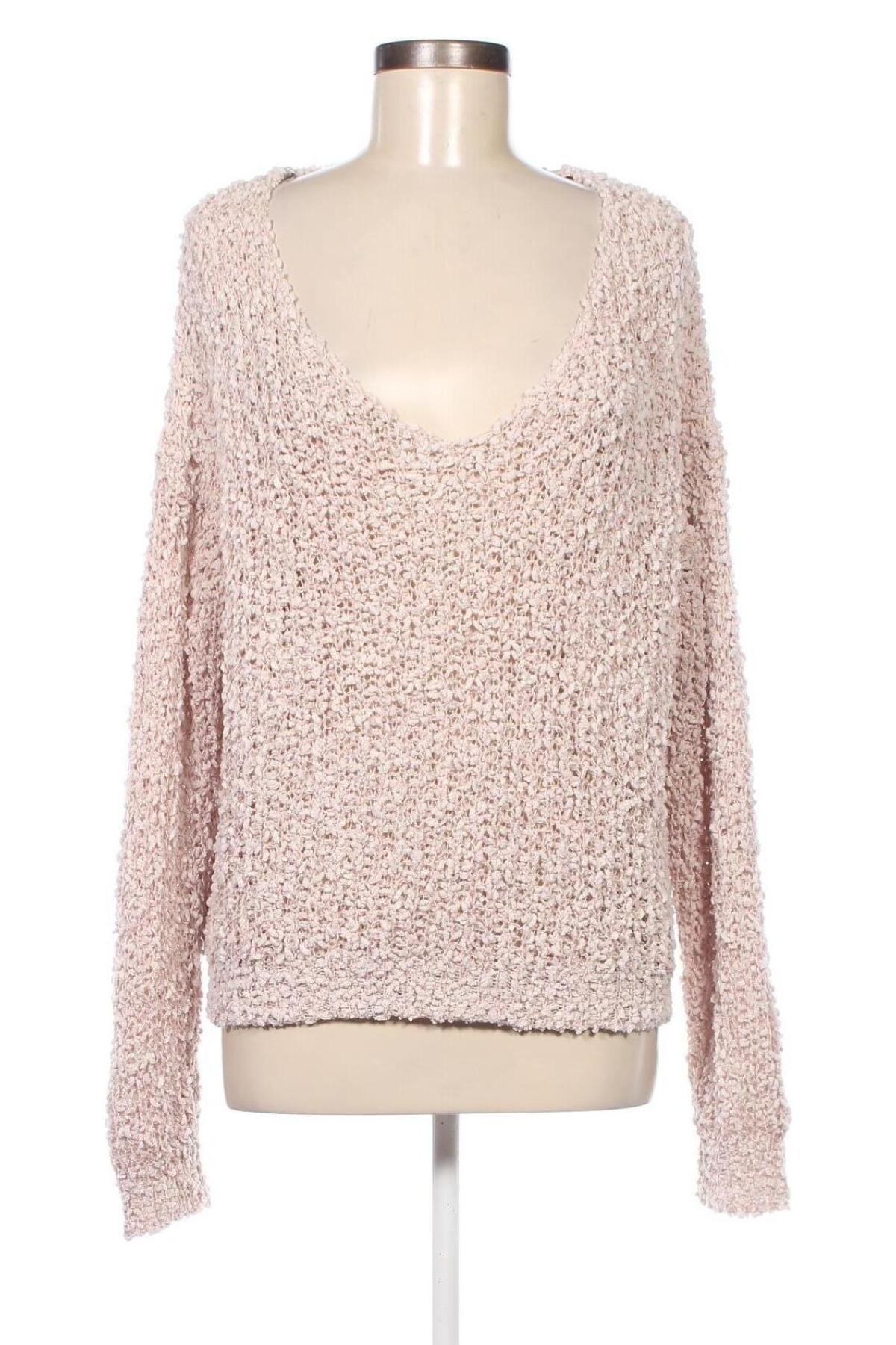 Γυναικείο πουλόβερ SHEIN, Μέγεθος M, Χρώμα  Μπέζ, Τιμή 4,31 €