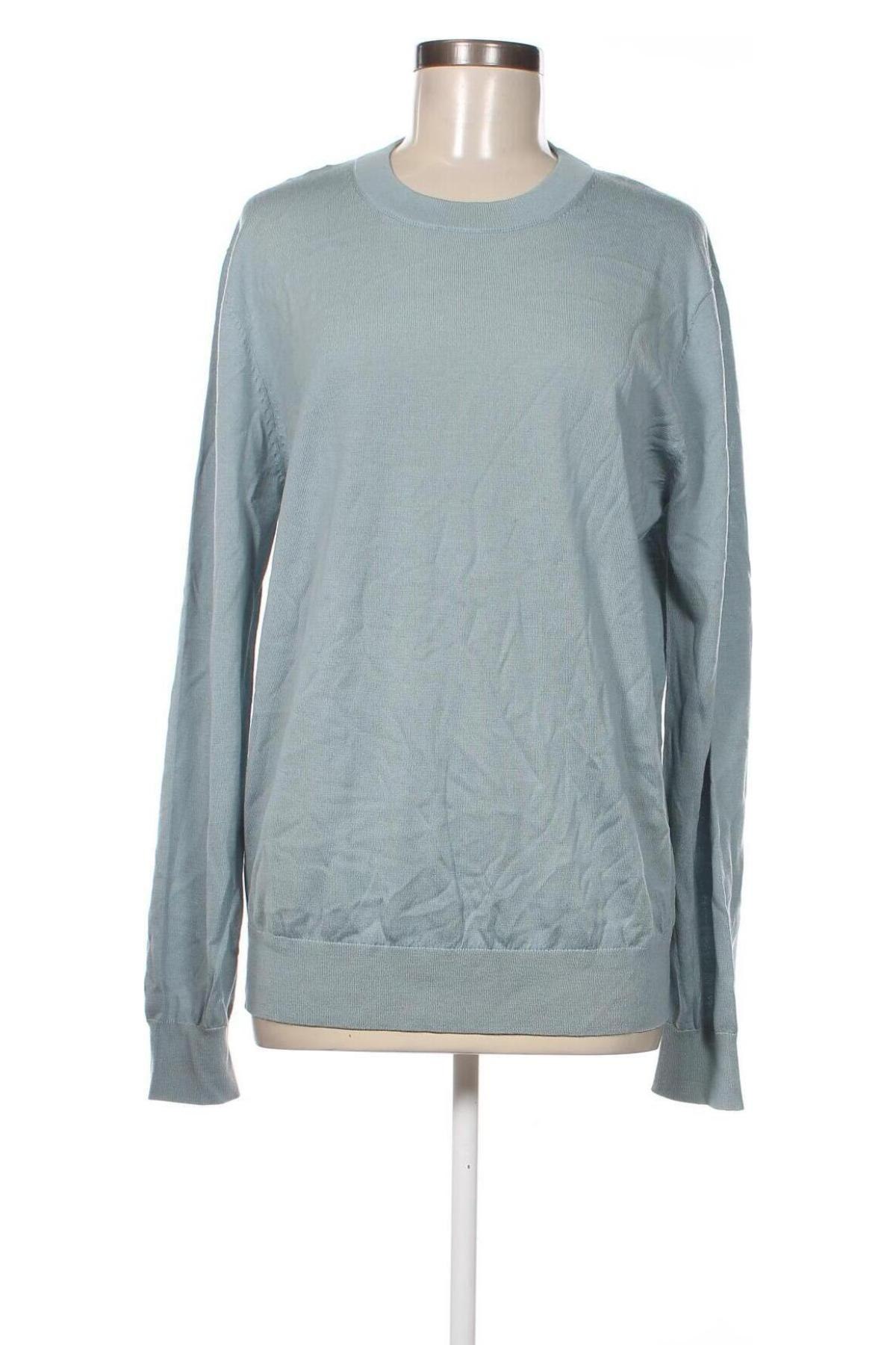 Дамски пуловер Sondag & Sons, Размер L, Цвят Син, Цена 20,70 лв.