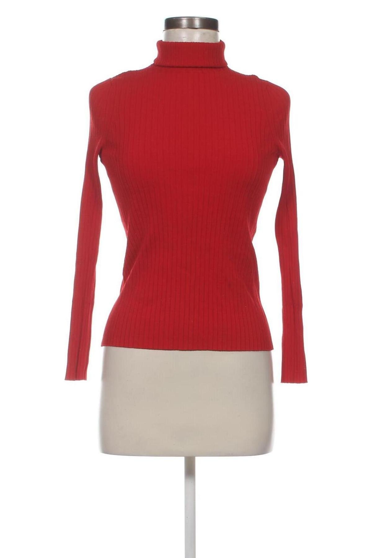 Дамски пуловер Stefanel, Размер M, Цвят Червен, Цена 67,23 лв.