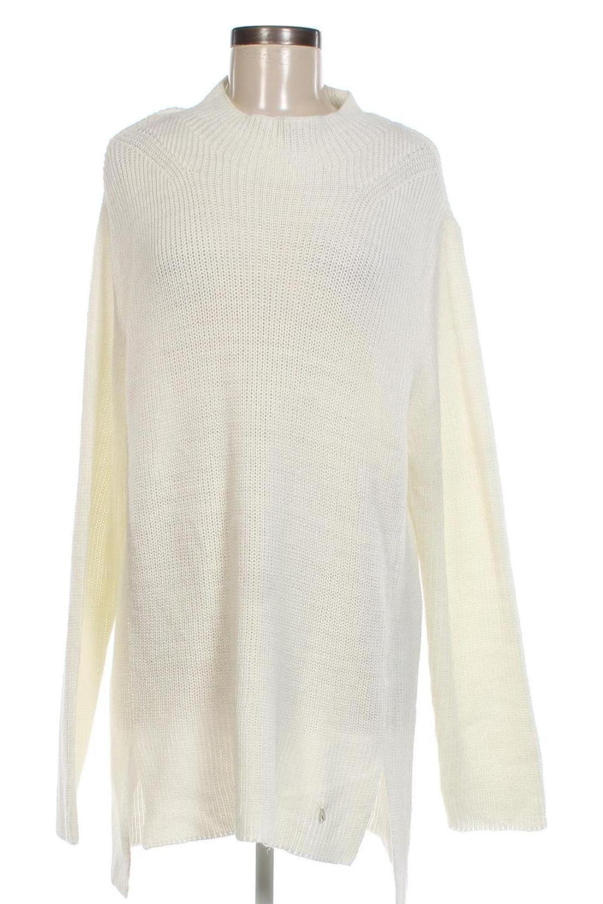 Γυναικείο πουλόβερ Steilmann, Μέγεθος XXL, Χρώμα Λευκό, Τιμή 7,18 €