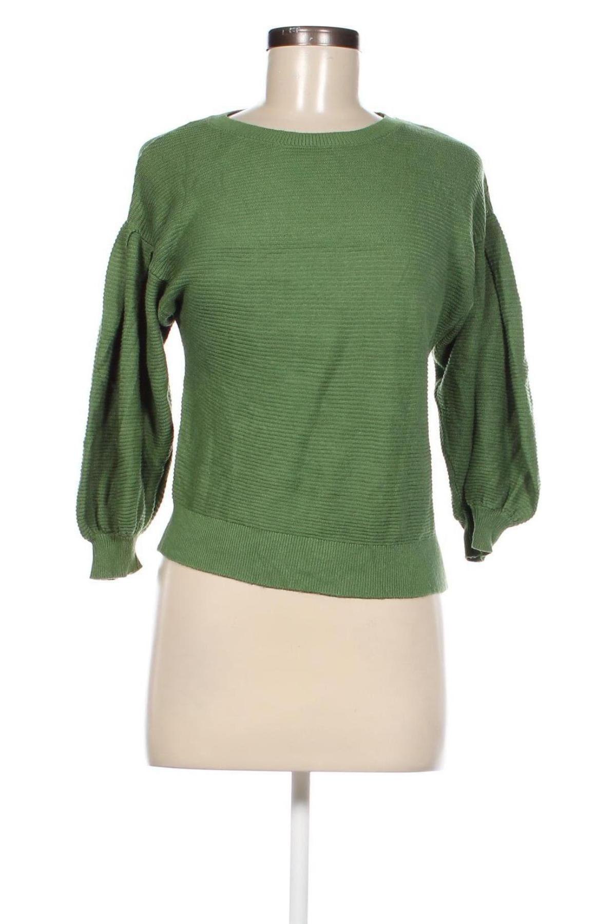 Pulover de femei Stradivarius, Mărime S, Culoare Verde, Preț 28,99 Lei