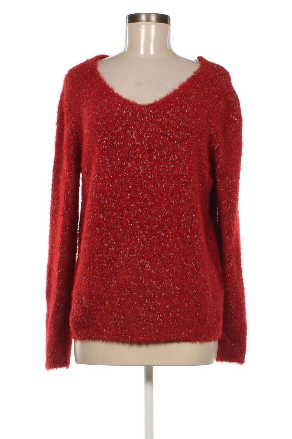 Дамски пуловер Street One, Размер M, Цвят Червен, Цена 8,61 лв.