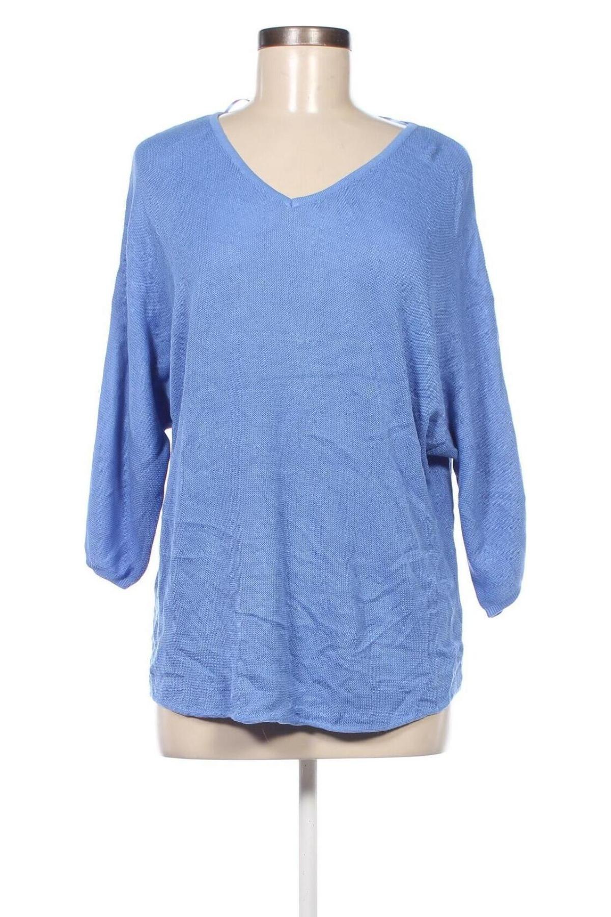 Дамски пуловер Suzanne Grae, Размер L, Цвят Син, Цена 16,40 лв.