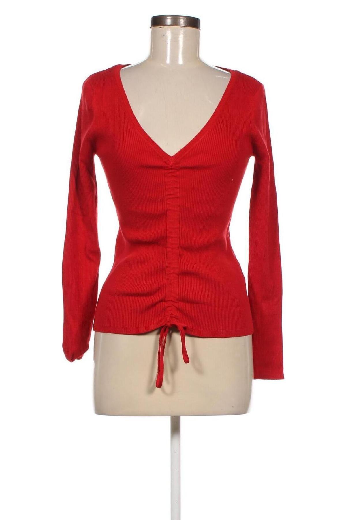 Дамски пуловер Tally Weijl, Размер L, Цвят Червен, Цена 17,48 лв.
